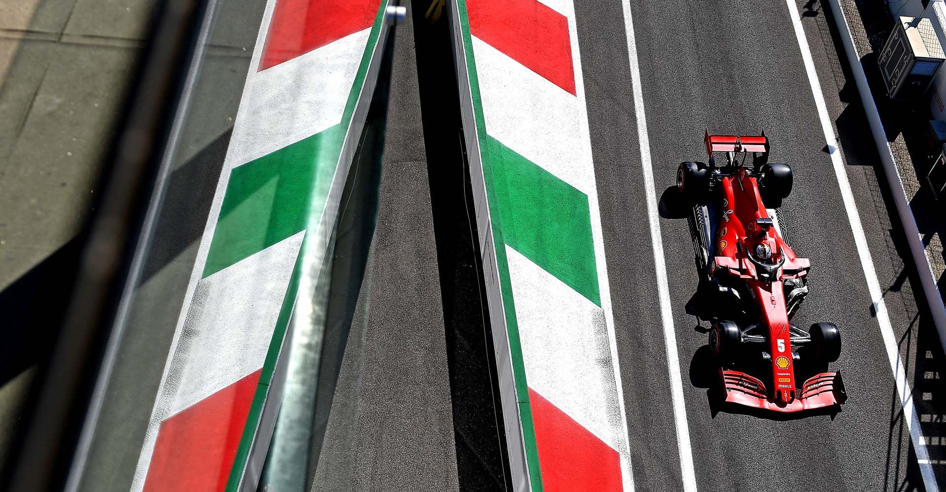 GP ITALIA F1/2020 -  SABATO 05/09/2020  
credit: @Scuderia Ferrari Press Office Sebastian Vettel