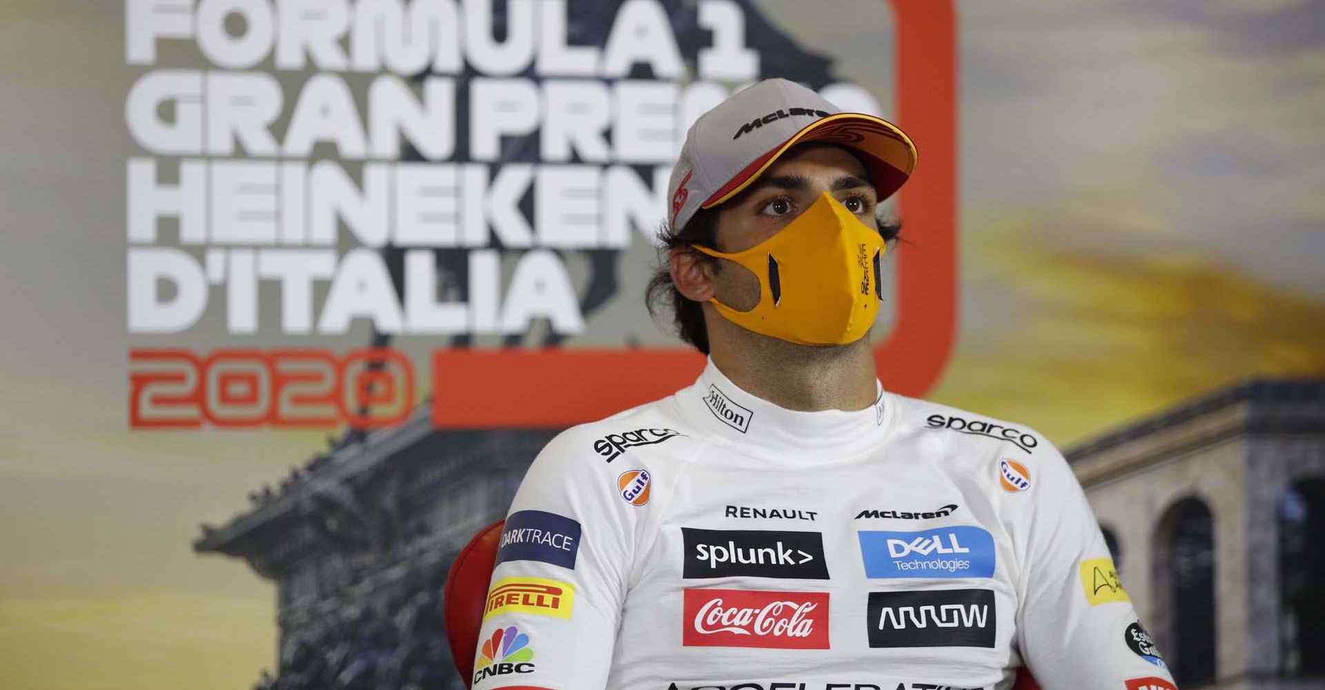 Carlos Sainz, McLaren in the press conference