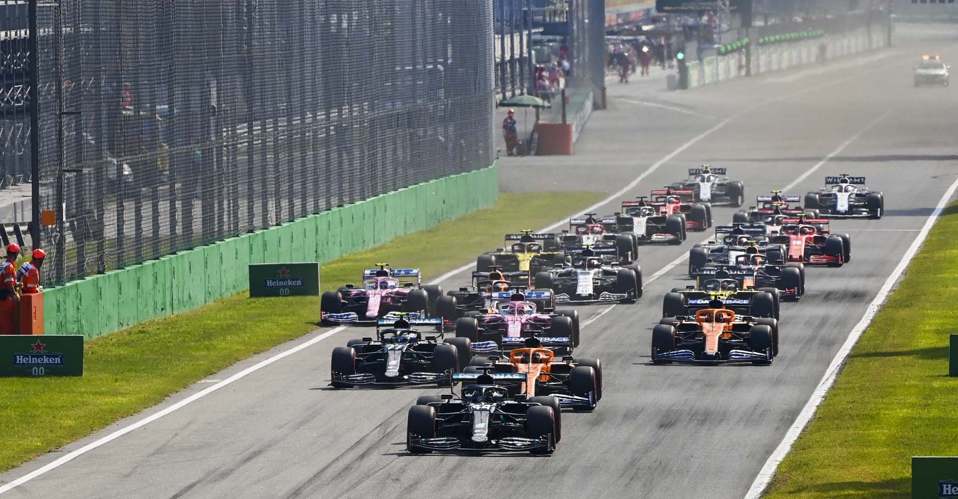 2020 Italian Grand Prix, Sunday - LAT Images start