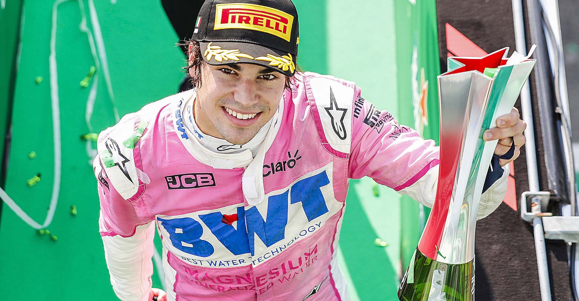 Lance Stroll, Racing Point, 3rd position,