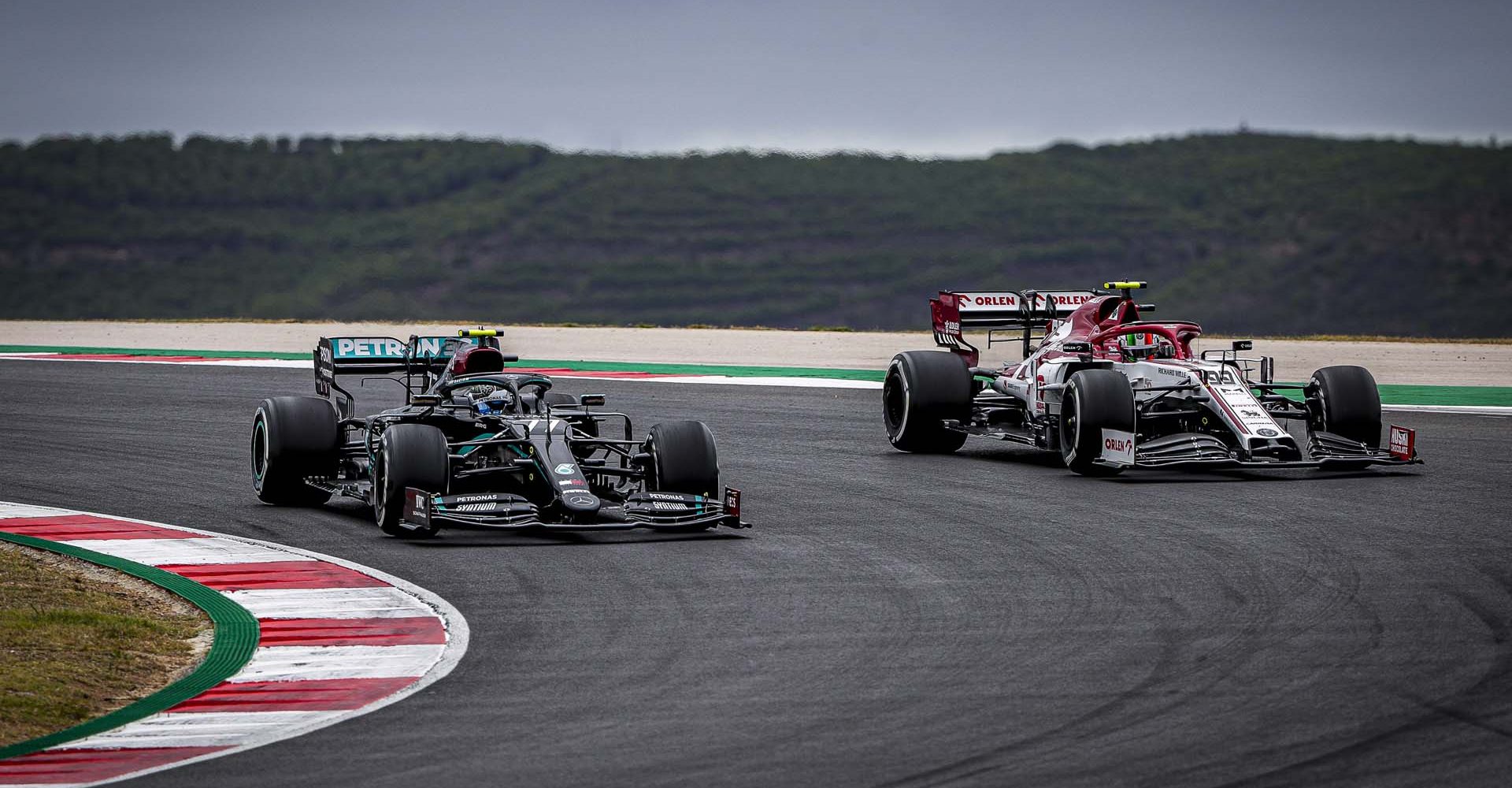 99 GIOVINAZZI Antonio (ita), Alfa Romeo Racing ORLEN C39, action during the Formula 1 Heineken Grande Prémio de Portugal 2020, Portuguese Grand Prix, from October 23 to 25, 2020 on the Autódromo Internacional do Algarve, in Portimão, Algarve, Portugal - Photo Paulo Maria / DPPI