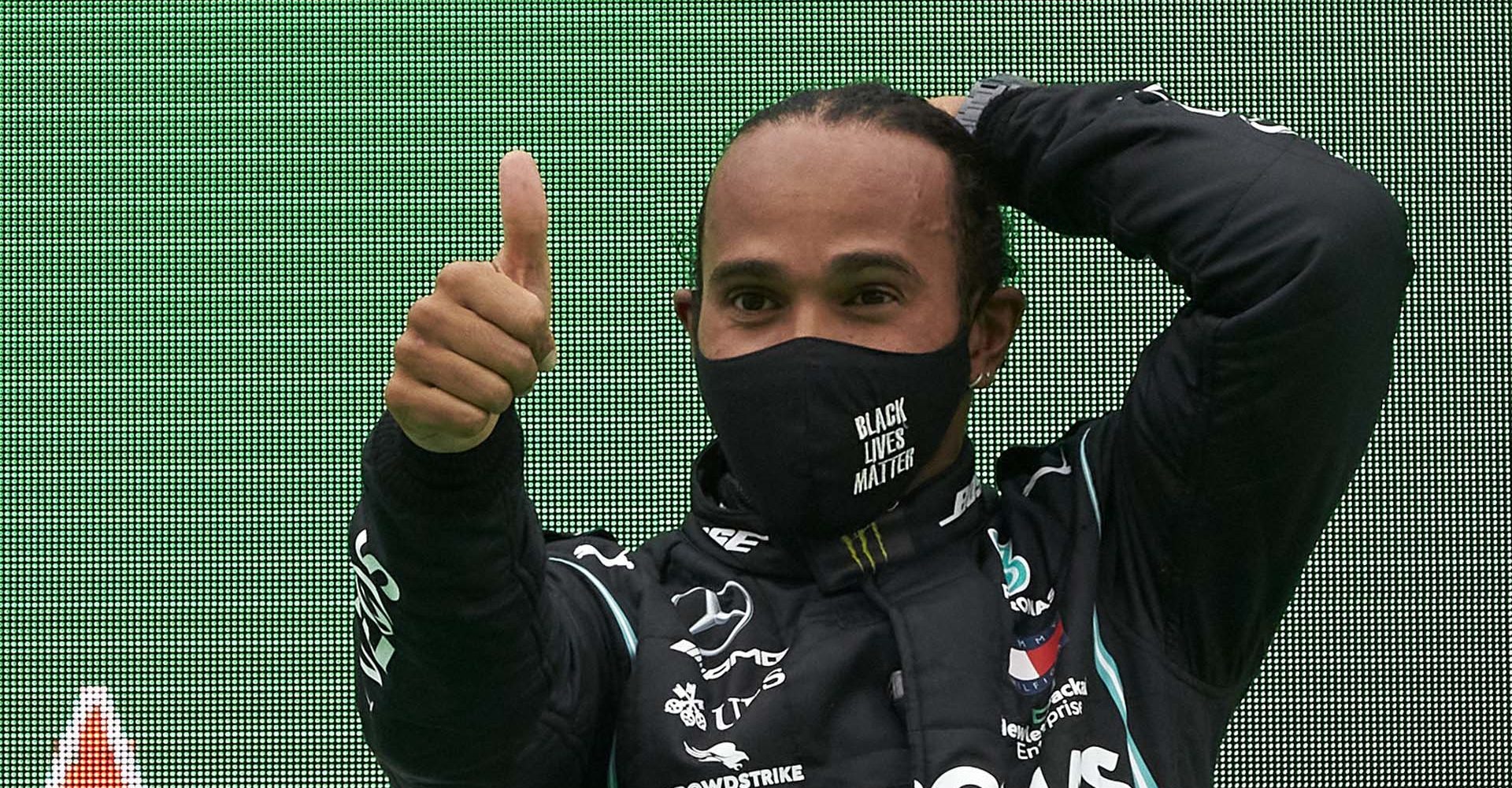 2020 Portuguese Grand Prix, Sunday - Steve Etherington Lewis Hamilton Mercedes