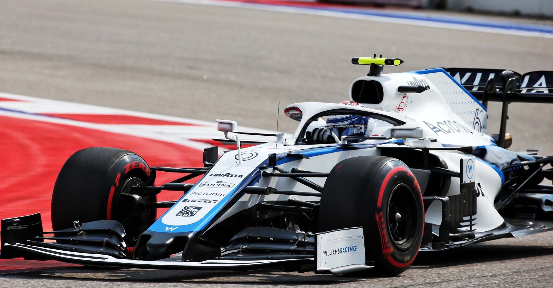 Nicholas Latifi (CDN) Williams Racing FW43.
Russian Grand Prix, Saturday 26th September 2020. Sochi Autodrom, Sochi, Russia.