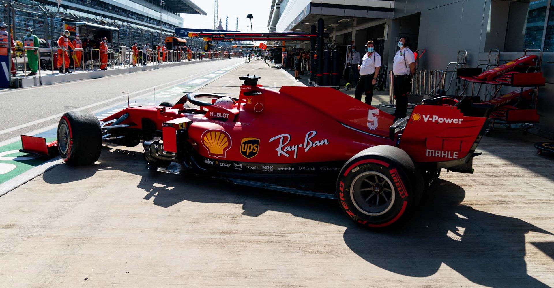 GP RUSSIA F1/2020 -  DOMENICA 27/09/2020  
credit: @Scuderia Ferrari Press Office Sebastian Vettel