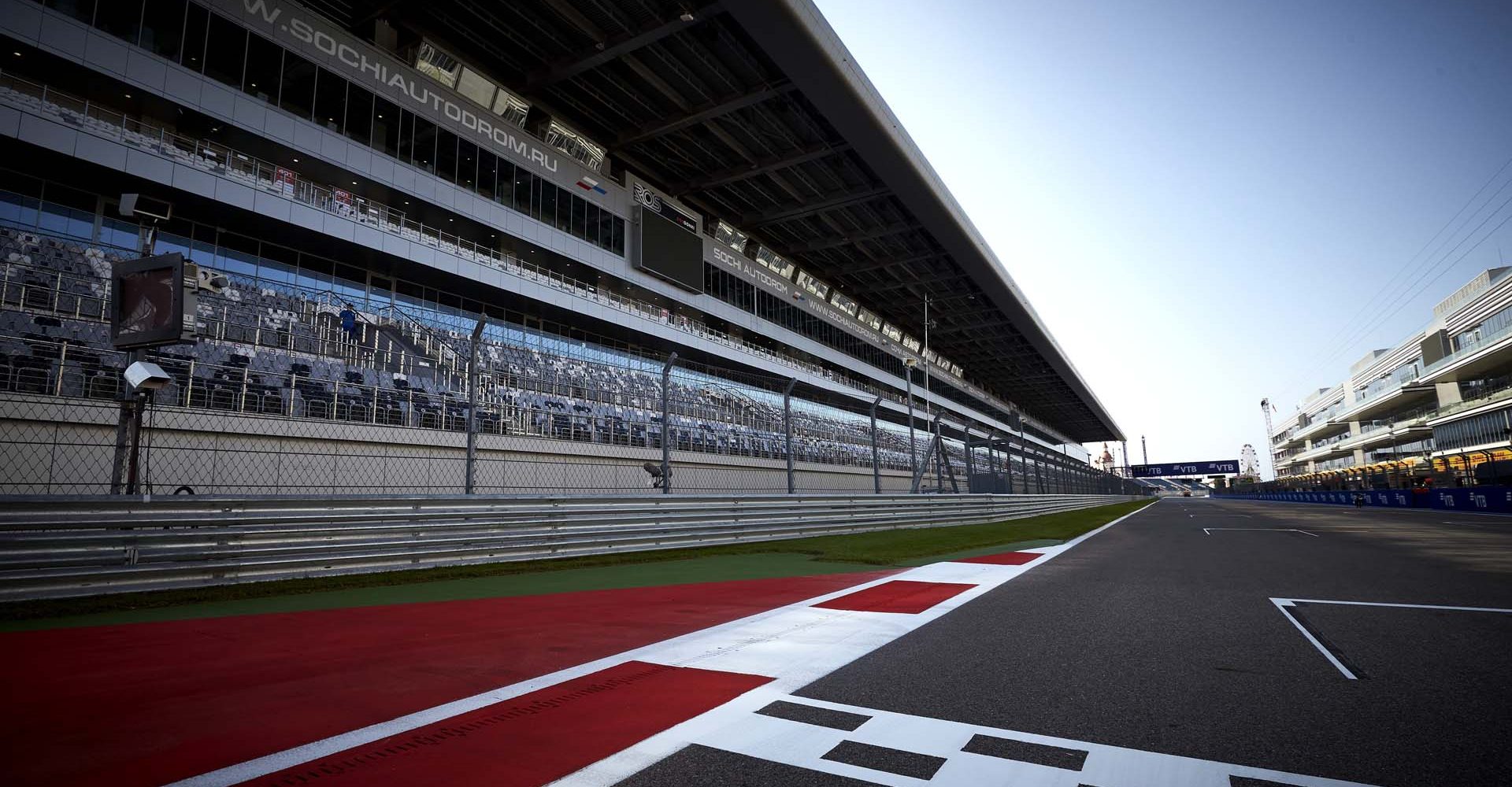 2020 Russian Grand Prix, Thursday - Steve Etherington Sochi race track