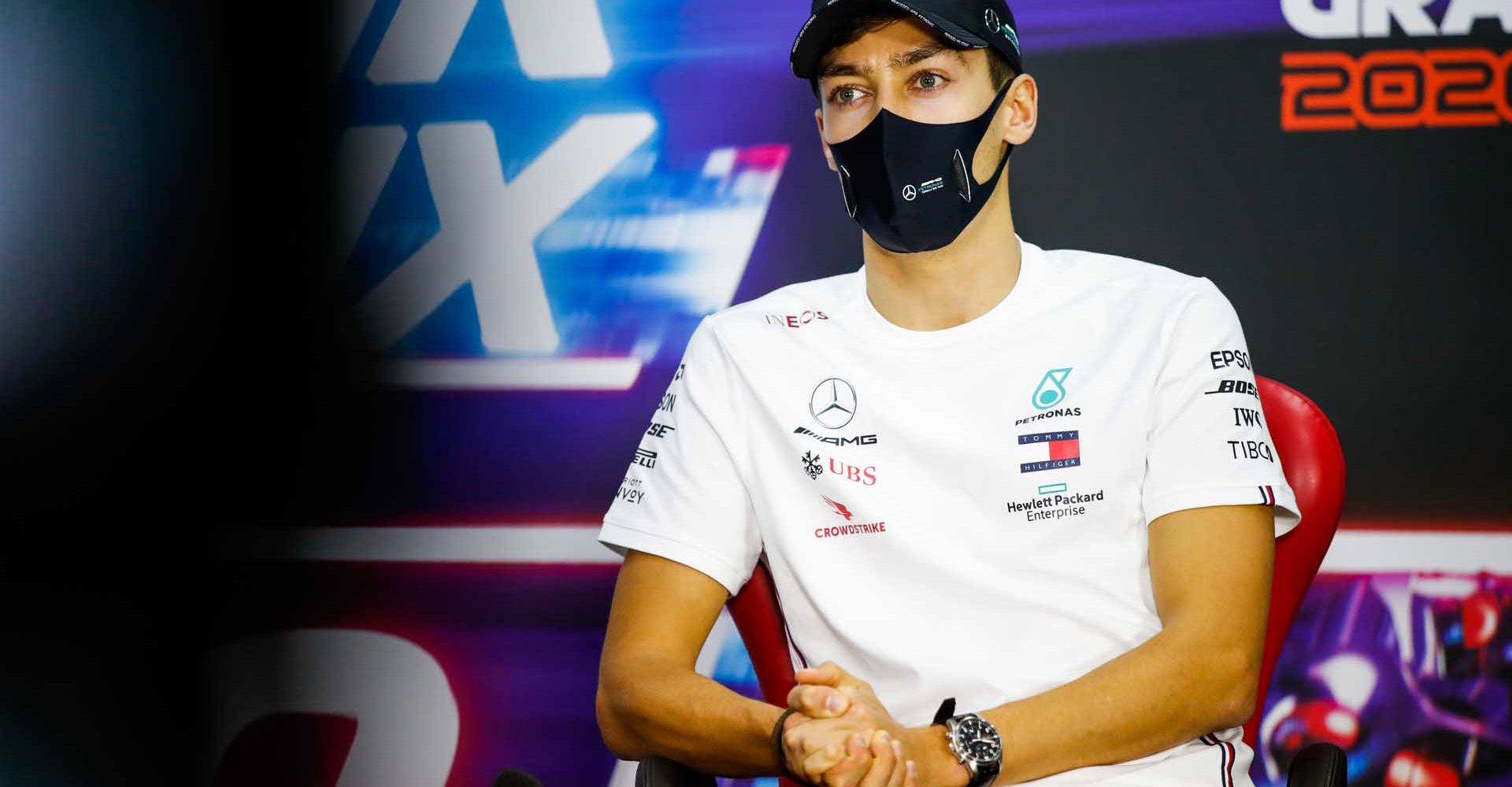 2020 Sakhir Grand Prix, Thursday – LAT Images George Russell Mercedes