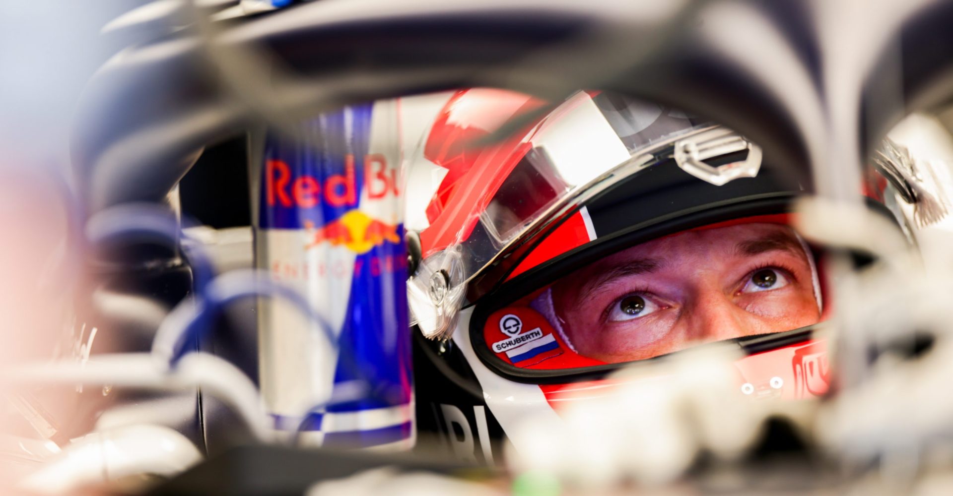 BARCELONA, SPAIN - AUGUST 14: Daniil Kvyat of Scuderia AlphaTauri and Russia  during practice for the F1 Grand Prix of Spain at Circuit de Barcelona-Catalunya on August 14, 2020 in Barcelona, Spain. (Photo by Peter Fox/Getty Images) // Getty Images / Red Bull Content Pool  // SI202008140670 // Usage for editorial use only //