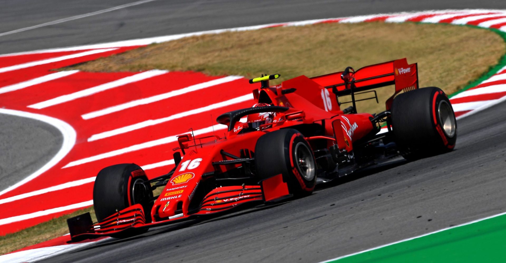 GP SPAGNA F1/2020 -  VENERDÌ 14/08/2020  credit: @Scuderia Ferrari Press Office Charles Leclerc