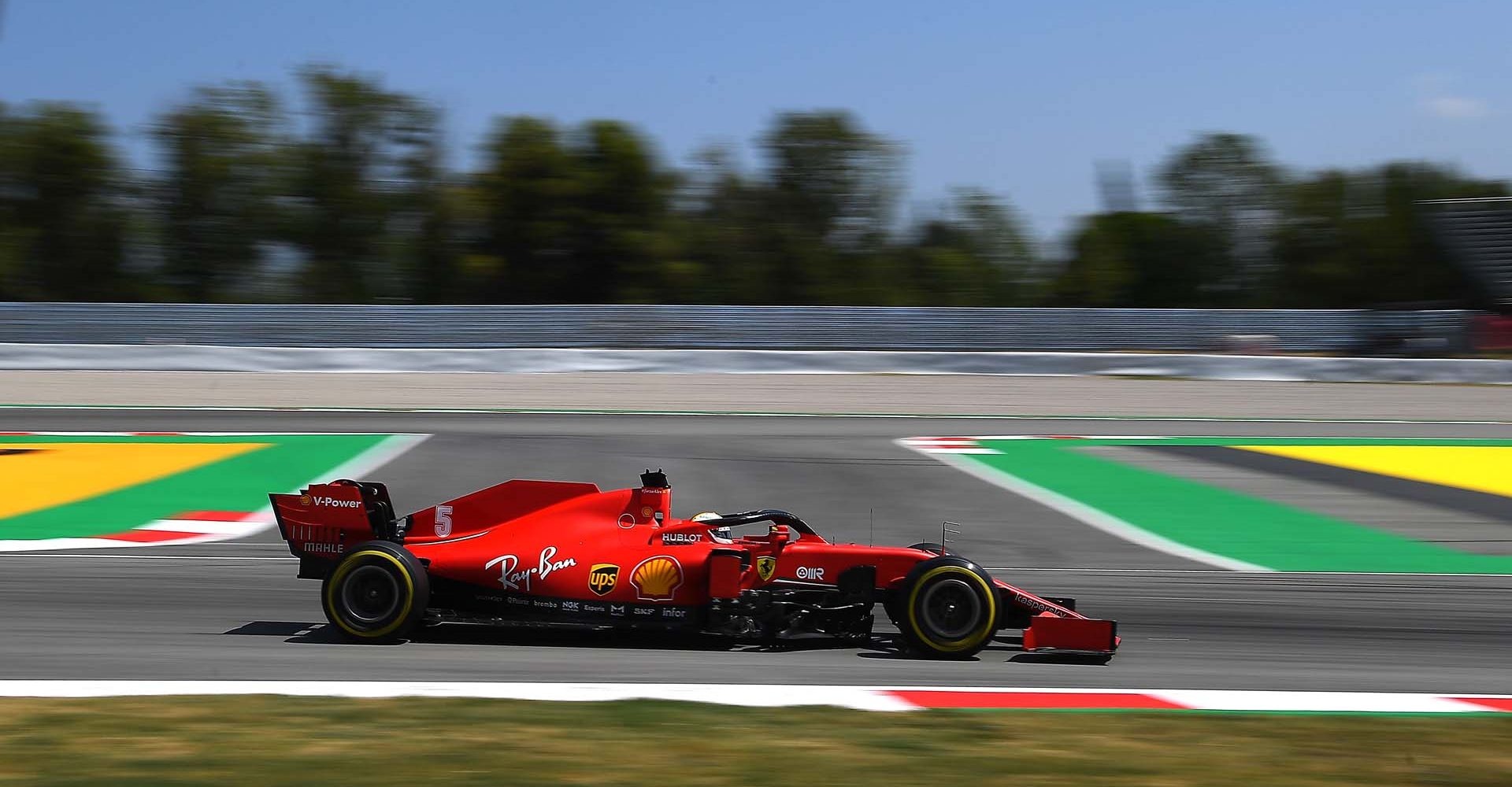 GP SPAGNA F1/2020 -  SABATO 15/08/2020  
credit: @Scuderia Ferrari Press Office Sebastian Vettel