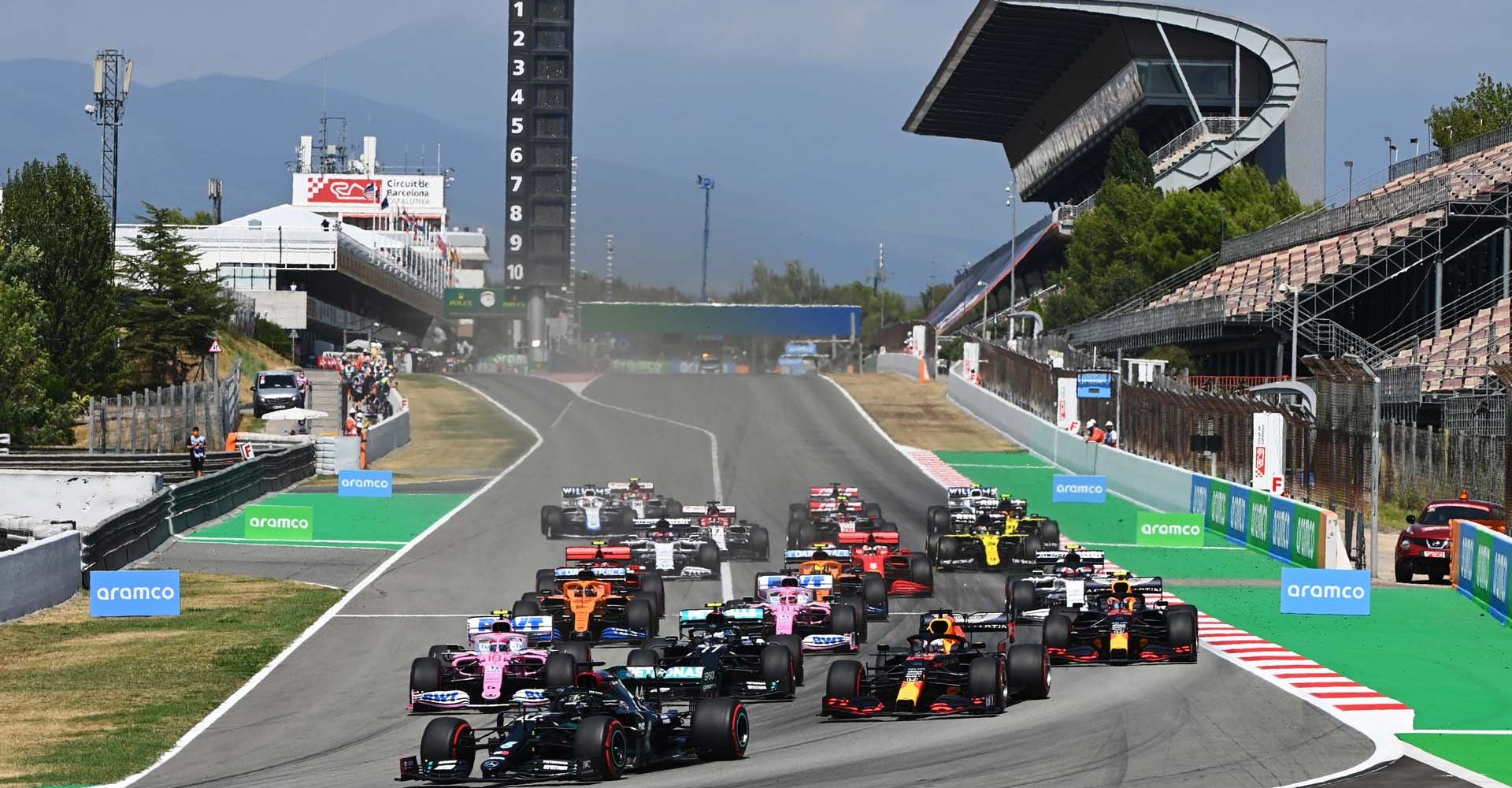 2020 Spanish Grand Prix, Sunday - LAT Images start