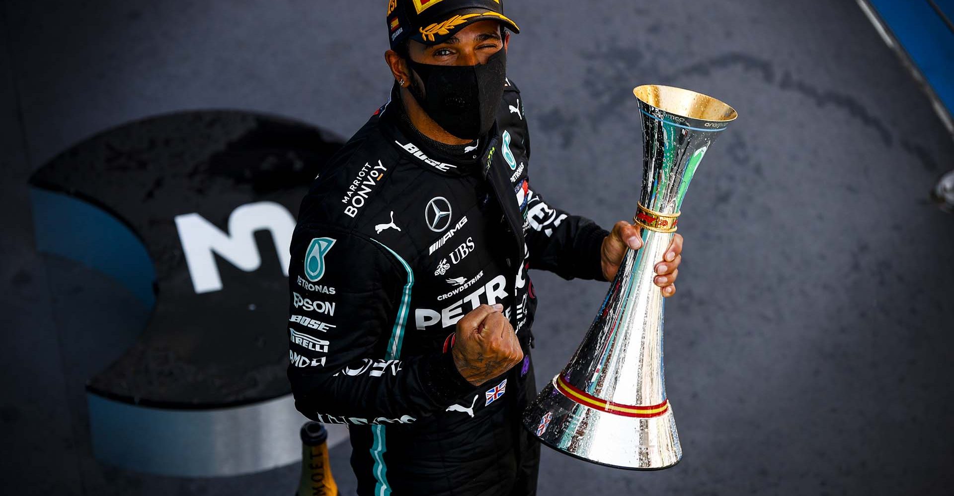 2020 Spanish Grand Prix, Sunday - LAT Images Lewis Hamilton Mercedes