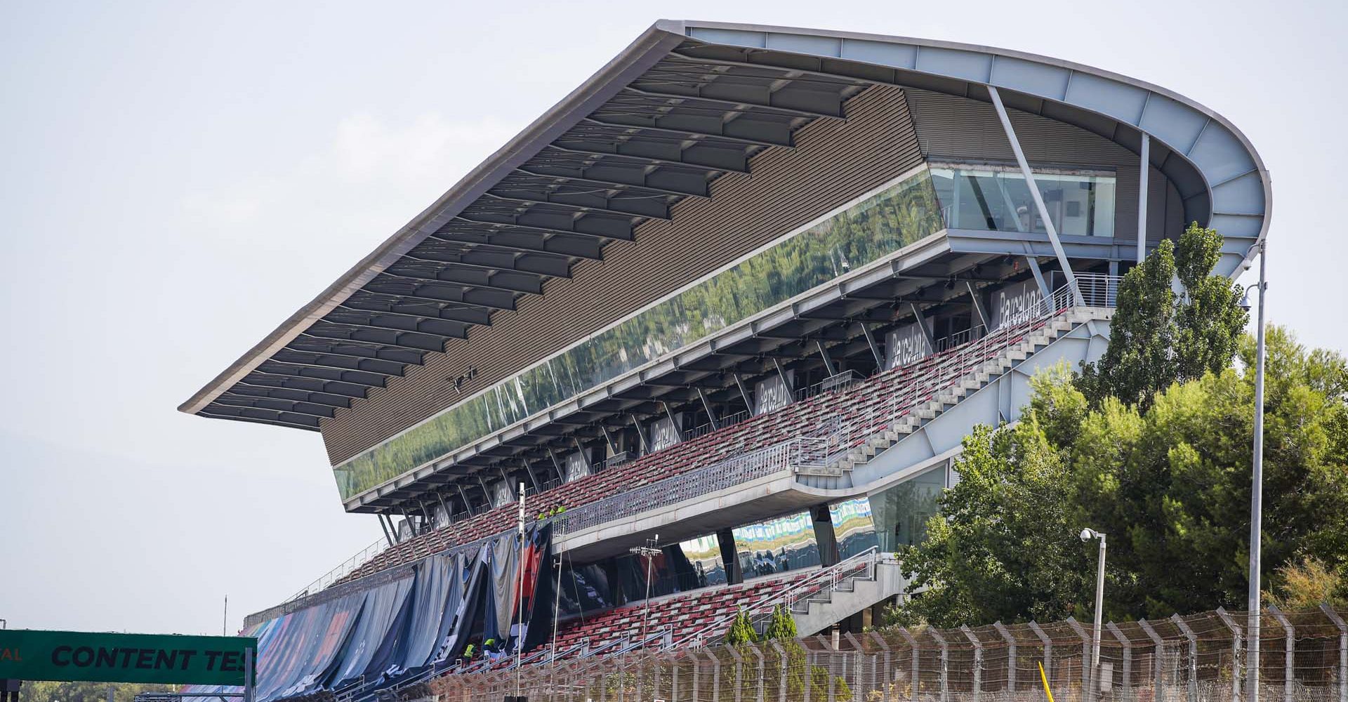 Track ambiance during the Formula 1 Aramco Gran Premio De Espana 2020, Spanish Grand Prix, from August 14 to 16, 2020 on the Circuit de Barcelona-Catalunya, in Montmelo, near Barcelona, Spain - Photo Florent Gooden / DPPI