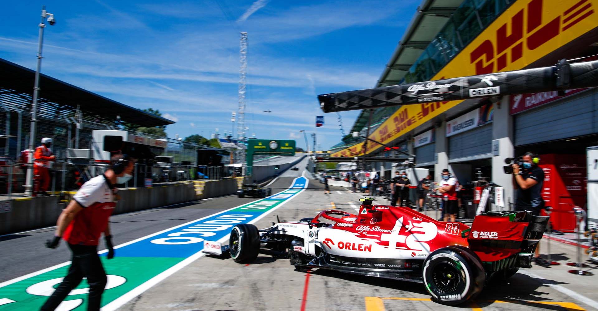 88 KUBICA Robert (pol), Alfa Romeo Racing C39, action during the Formula 1 Pirelli Grosser Preis der Steiermark 2020, Styrian Grand Prix from July 10 to 12, 2020 on the Red Bull Ring, in Spielberg, Austria - Photo Florent Gooden / DPPI