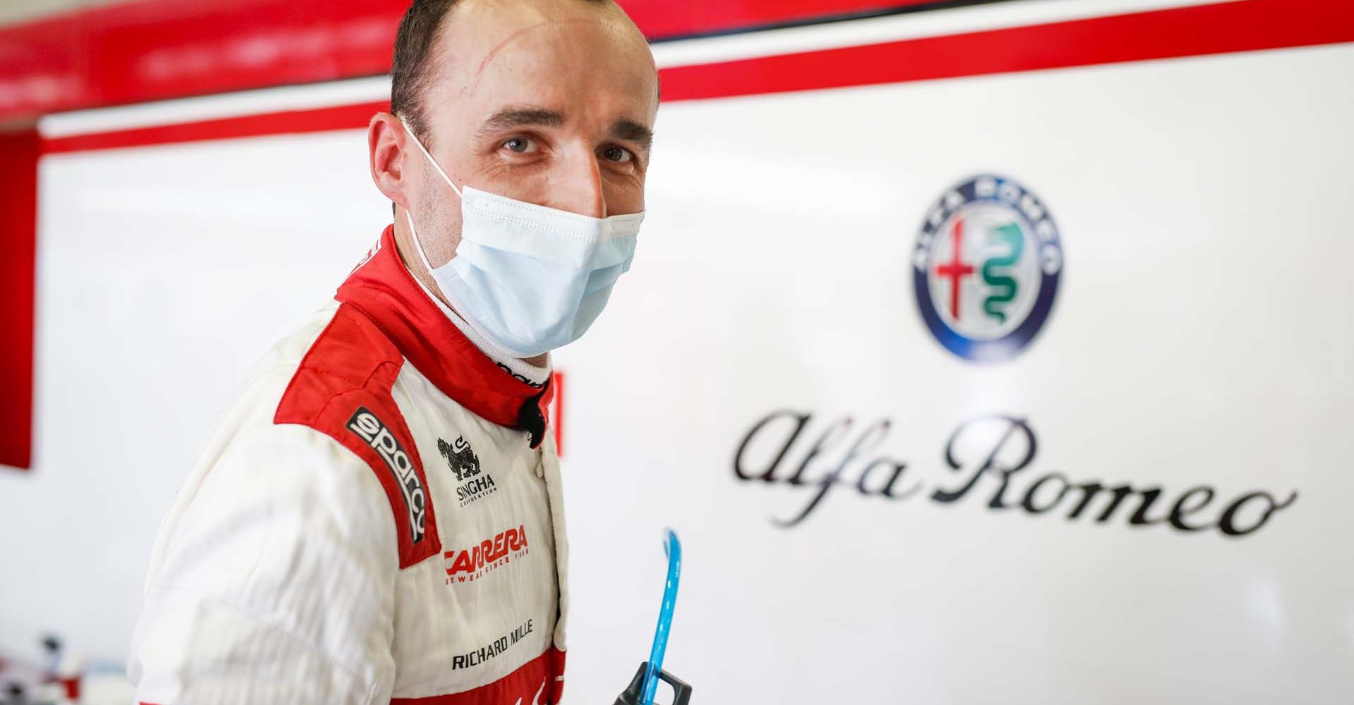 KUBICA Robert (pol), Reserve Driver of Alfa Romeo Racing ORLEN, portrait garage, box, during the Formula 1 Pirelli Grosser Preis der Steiermark 2020, Styrian Grand Prix from July 10 to 12, 2020 on the Red Bull Ring, in Spielberg, Austria - Photo Florent Gooden / DPPI