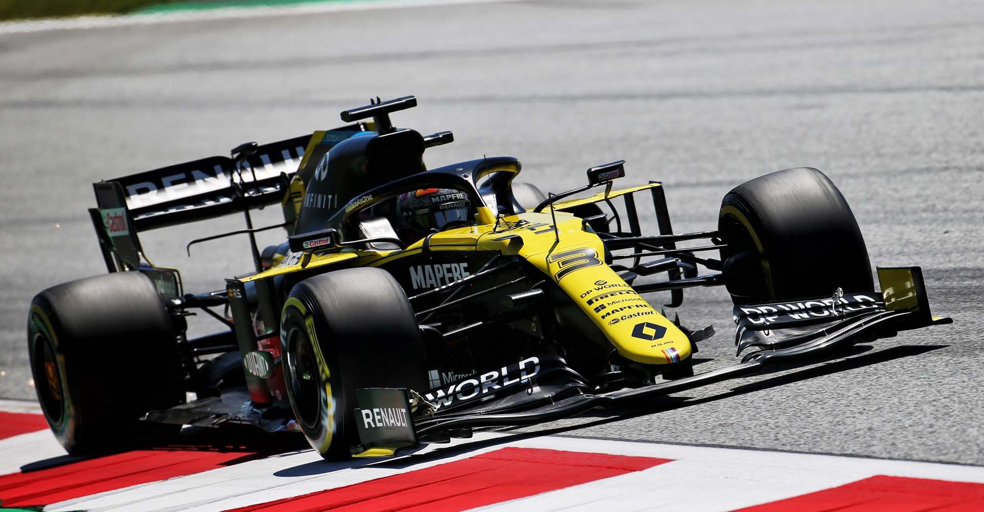 Daniel Ricciardo (AUS) Renault F1 Team RS20.
Steiermark Grand Prix, Friday 10th July 2020. Spielberg, Austria.