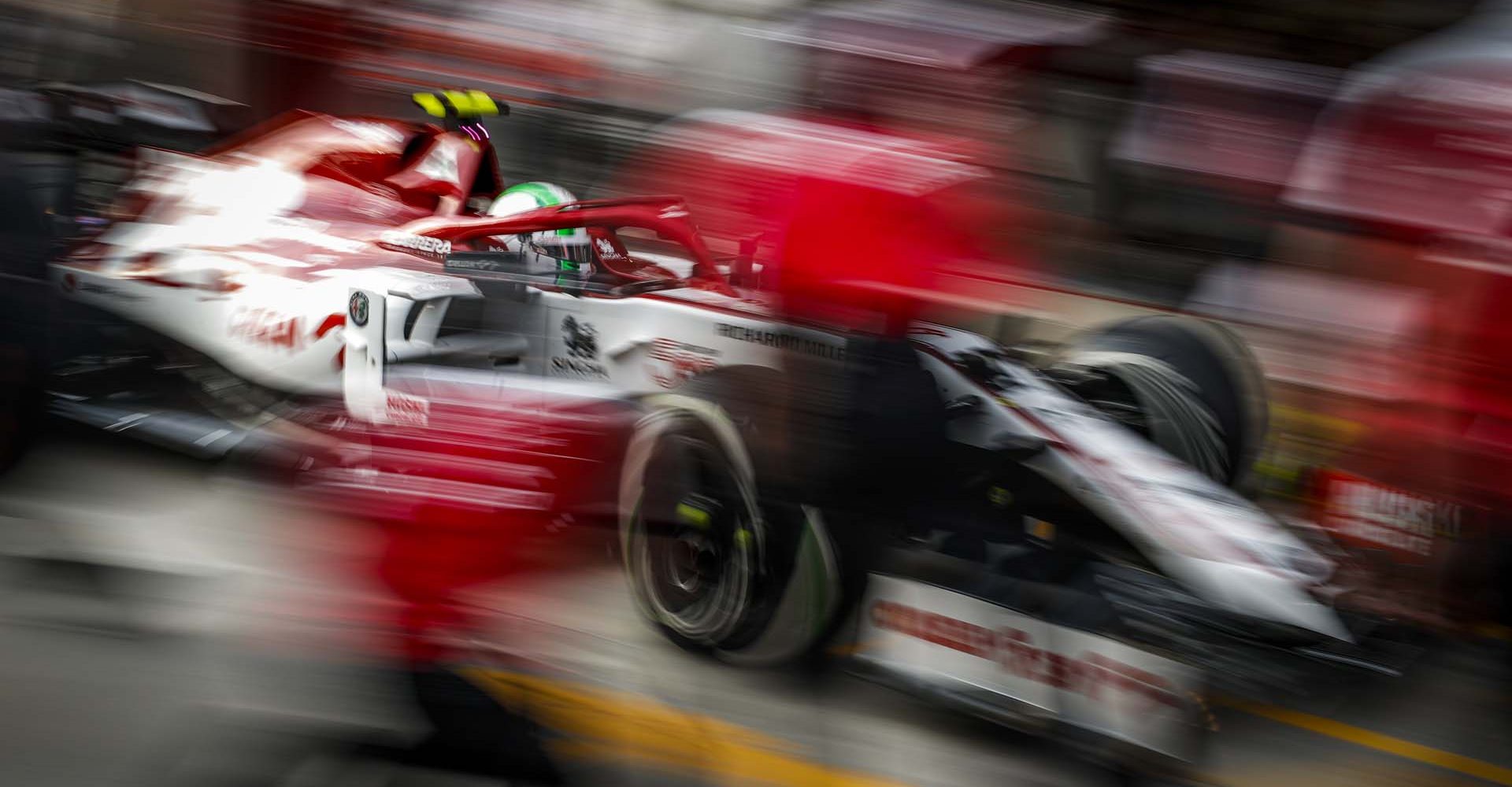 GIOVINAZZI Antonio (ita), Alfa Romeo Racing ORLEN C39, action during the Formula 1 DHL Turkish Grand Prix 2020, from November 13 to 15, 2020 on the  Intercity Istanbul Park, in Tuzla, near Istanbul, Turkey - Photo Florent Gooden / DPPI