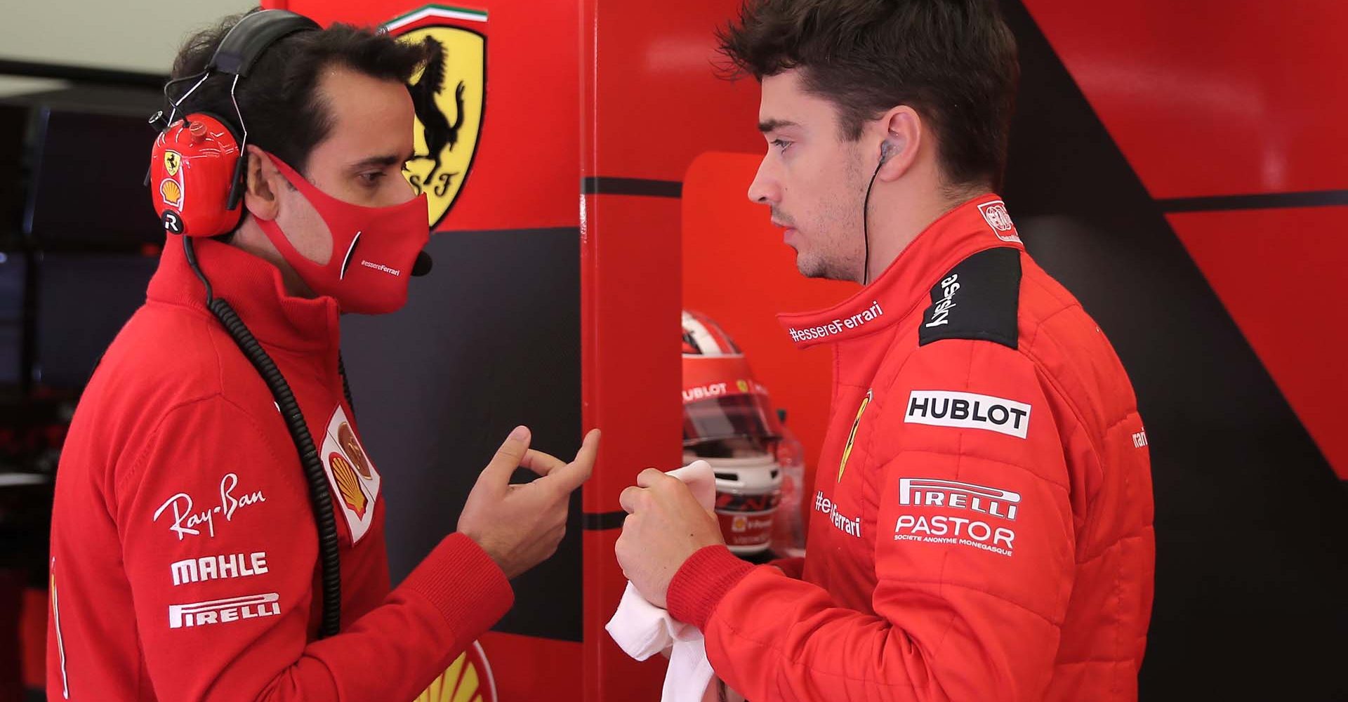 GP TURCHIA  F1/2020 -  VENERDÌ  13/11/2020   
credit: @Scuderia Ferrari Press Office Charles Leclerc Ferrari