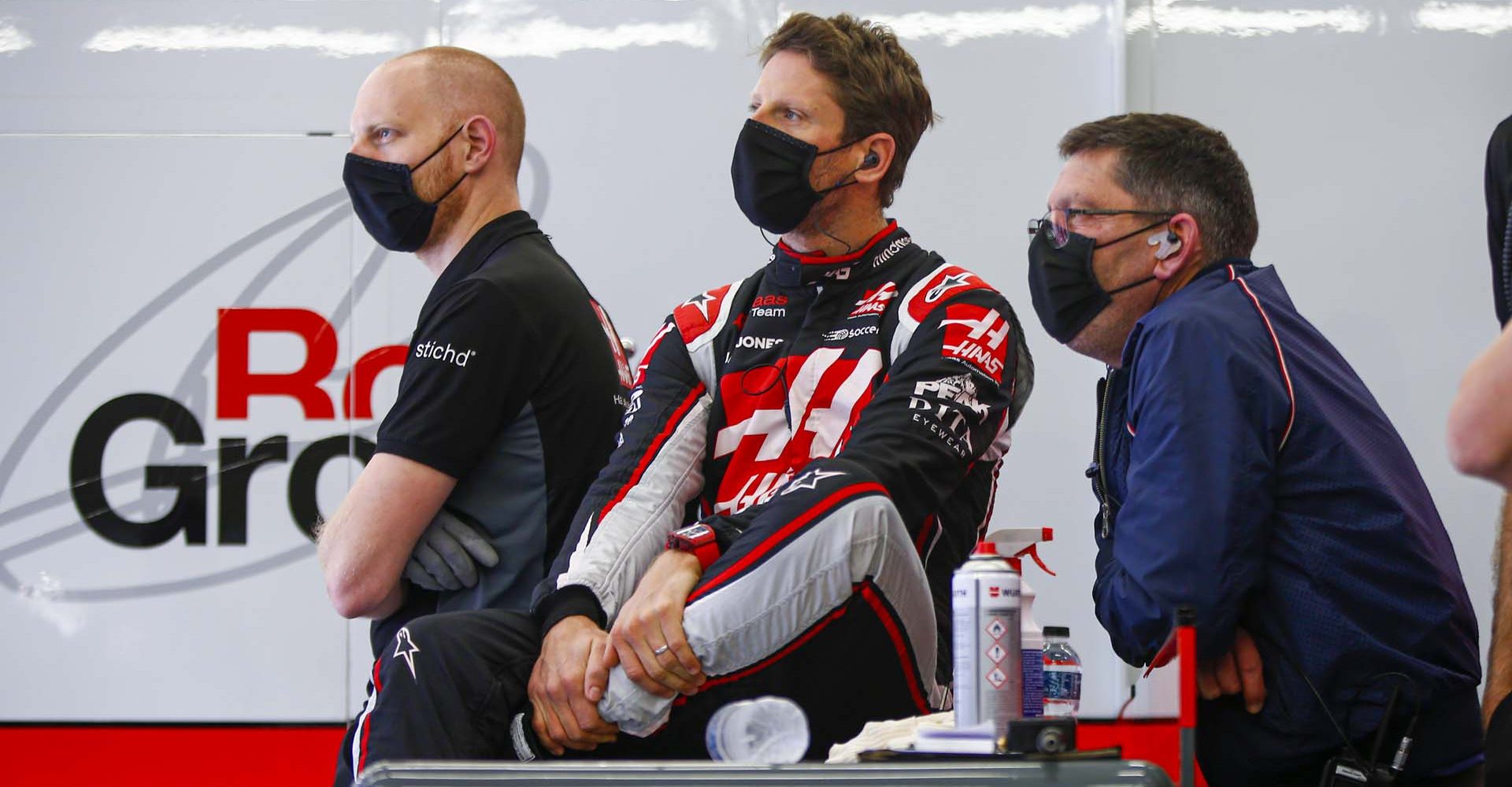 ISTANBUL PARK, TURKEY - NOVEMBER 13: Romain Grosjean, Haas F1 during the Turkish GP at Istanbul Park on Friday November 13, 2020, Turkey. (Photo by Andy Hone / LAT Images)