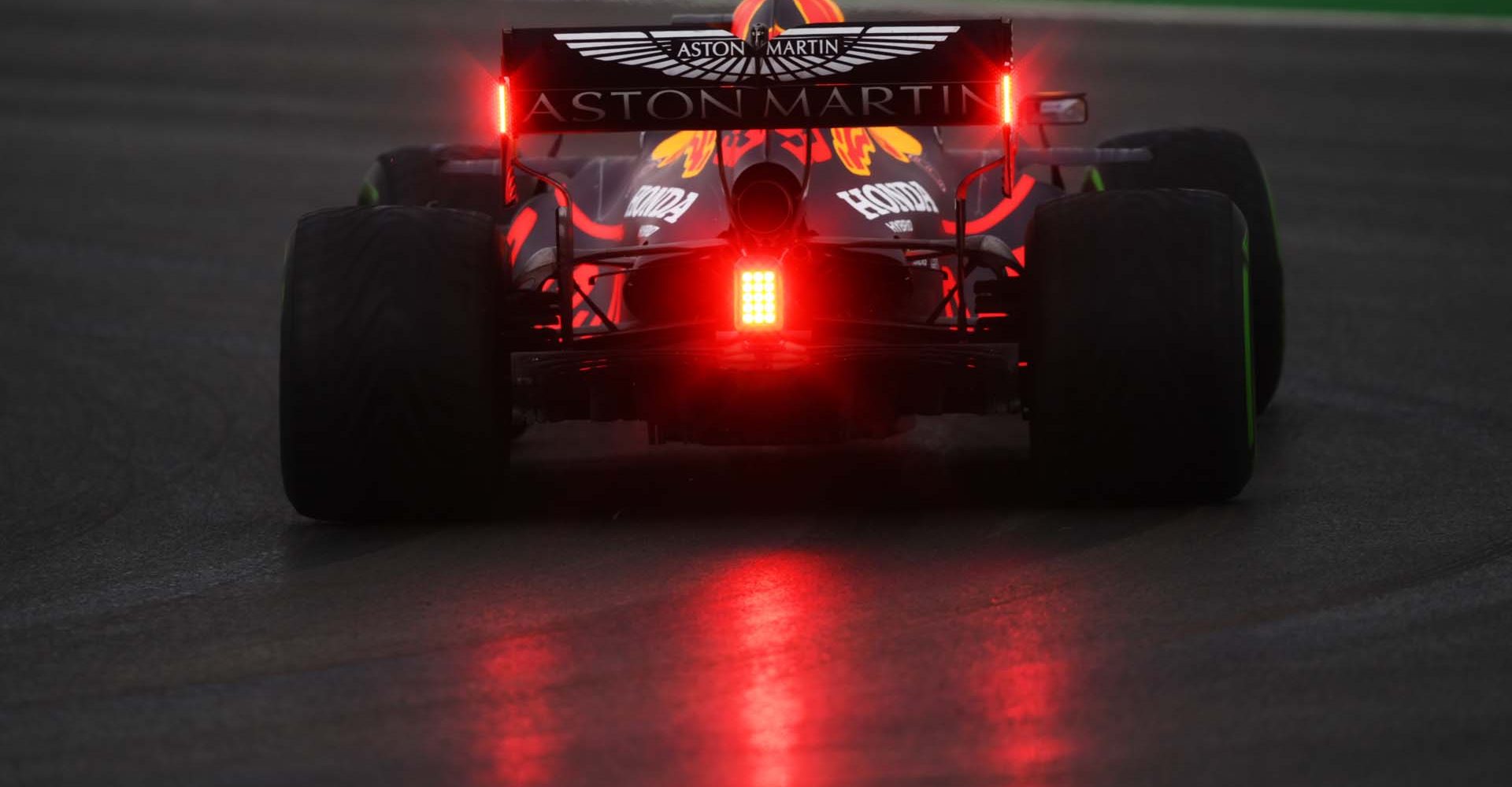 ISTANBUL, TURKEY - NOVEMBER 14: Max Verstappen of the Netherlands driving the (33) Aston Martin Red Bull Racing RB16 on track during final practice ahead of the F1 Grand Prix of Turkey at Intercity Istanbul Park on November 14, 2020 in Istanbul, Turkey. (Photo by Clive Mason/Getty Images)