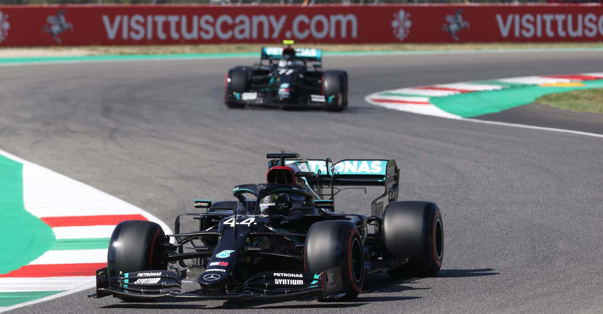 2020 Tuscan Grand Prix, Saturday - Wolfgang Wilhelm Lewis Hamilton Mercedes