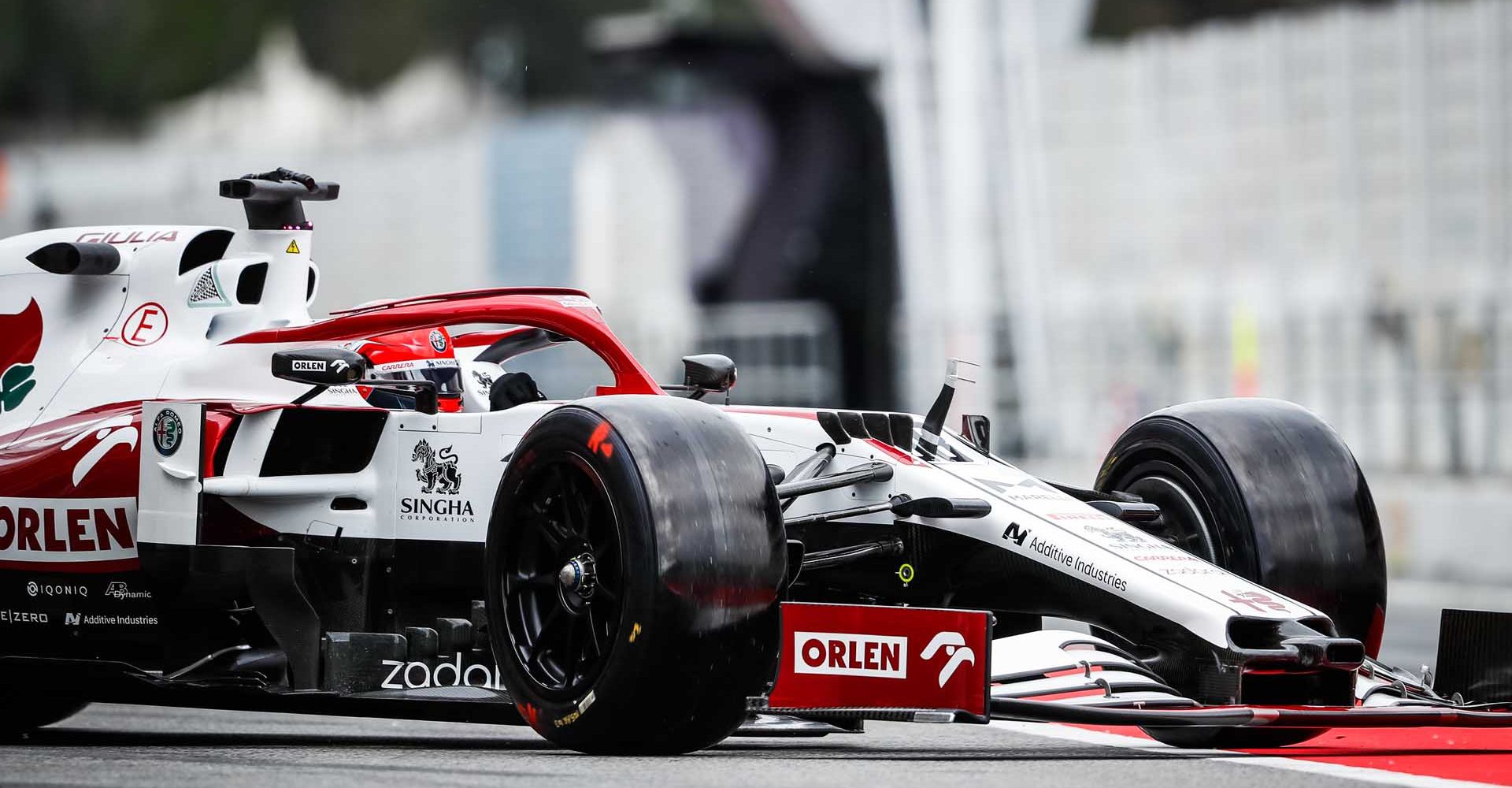 88 KUBICA Robert (pol), Alfa Romeo Racing ORLEN C38, action during Pirelli’s 18-inch tyres testing days from May 11 to 12, 2021 on the Circuit de Barcelona-Catalunya, in Montmelo, near Barcelona, Spain - Photo Antonin Vincent / DPPI