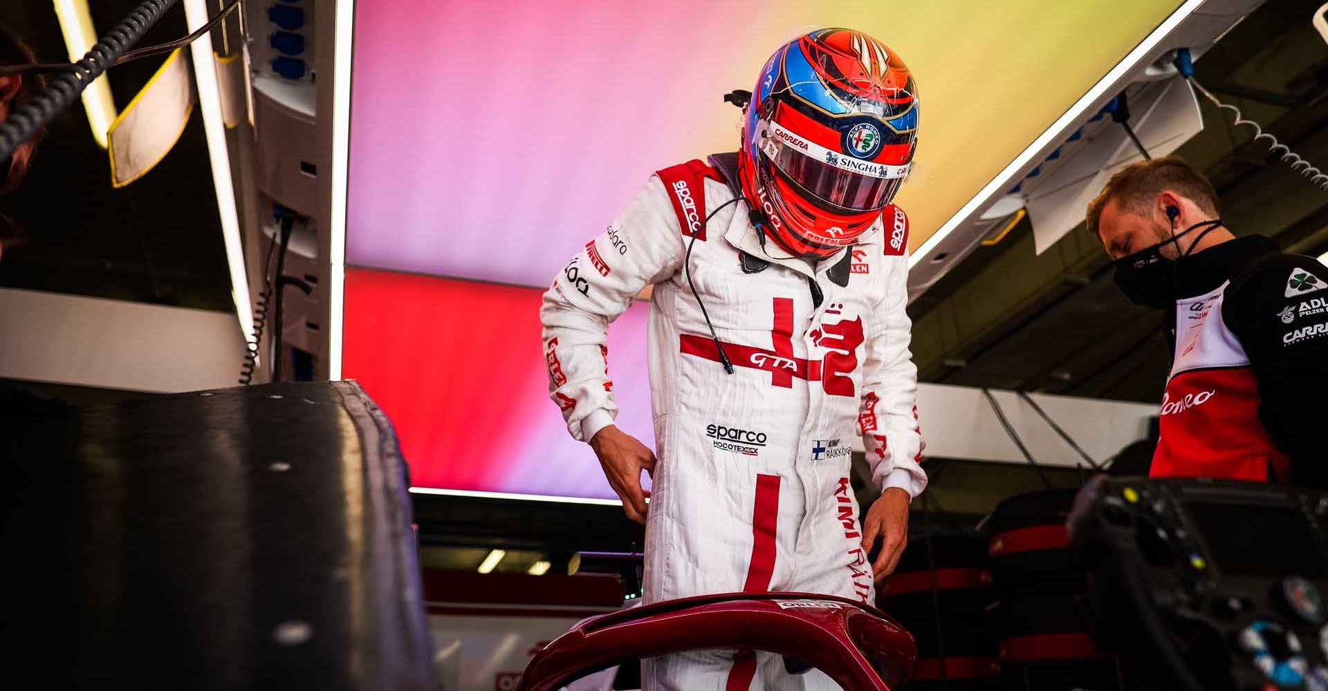 RAIKKONEN Kimi Räikkönen (fin), Alfa Romeo Racing ORLEN C41, portrait during the Formula 1 Heineken Grande Prémio de Portugal 2021 from April 30 to May 2, 2021 on the Algarve International Circuit, in Portimao, Portugal - Photo Antonin Vincent / DPPI