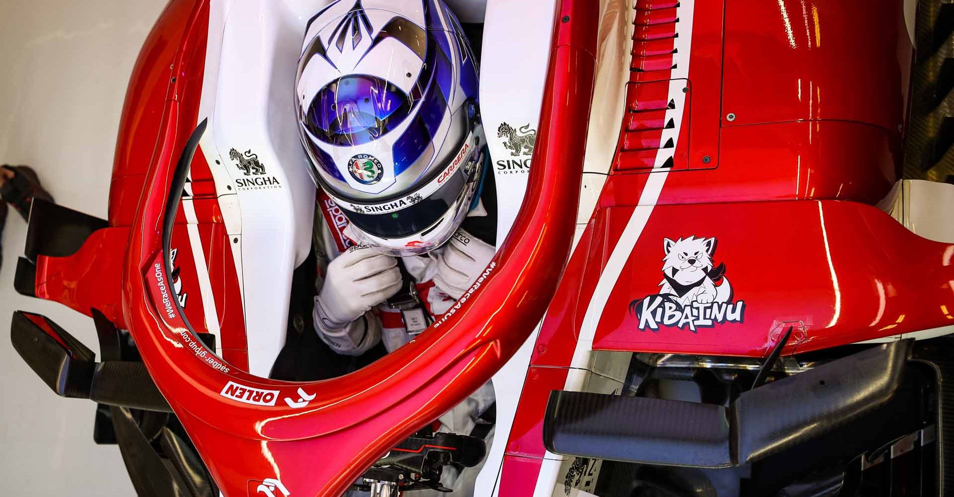 RAIKKONEN Kimi (fin), Alfa Romeo Racing ORLEN C41, portrait cockpit during the Formula 1 Etihad Airways Abu Dhabi Grand Prix 2021, 22th round of the 2021 FIA Formula One World Championship from December 10 to 12, 2021 on the Yas Marina Circuit, in Yas Island, Abu Dhabi - Photo Florent Gooden / DPPI