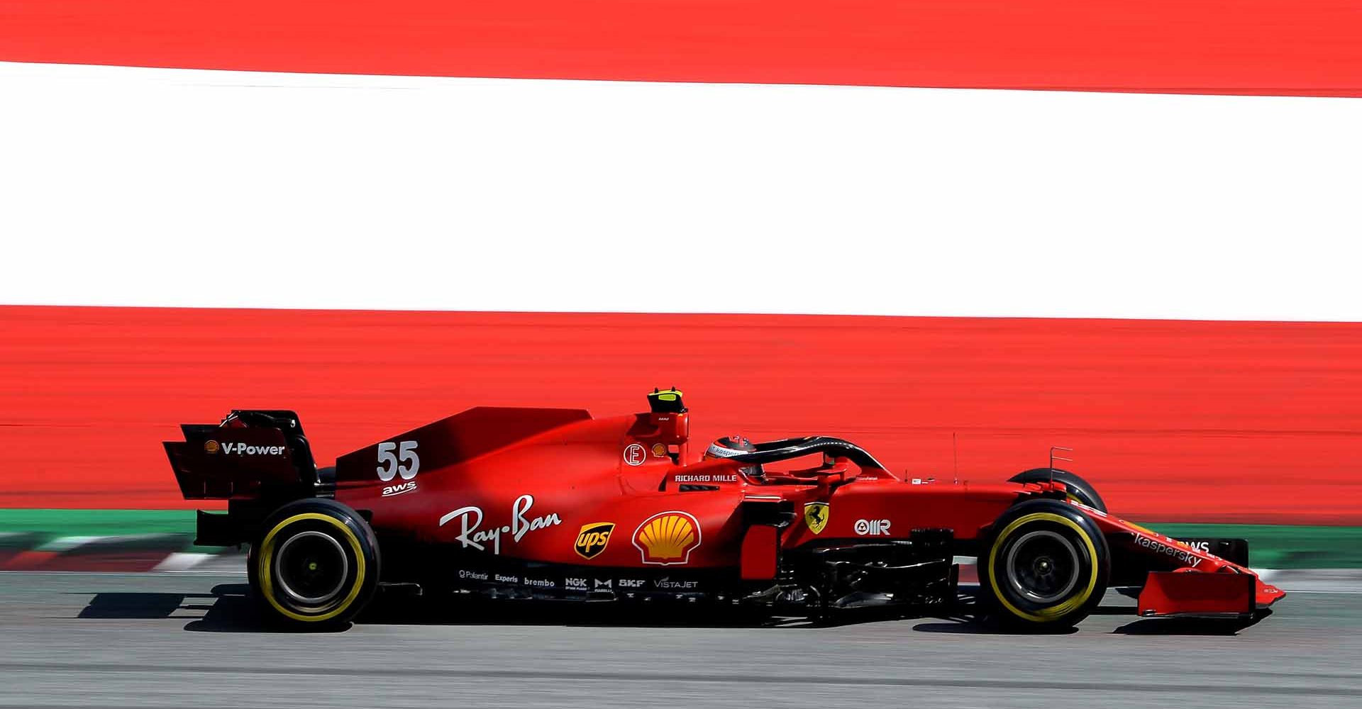 GP AUSTRIA F1/2021 - SABATO 03/07/2021 
 credit: @Scuderia Ferrari Press Office Carlos Sainz