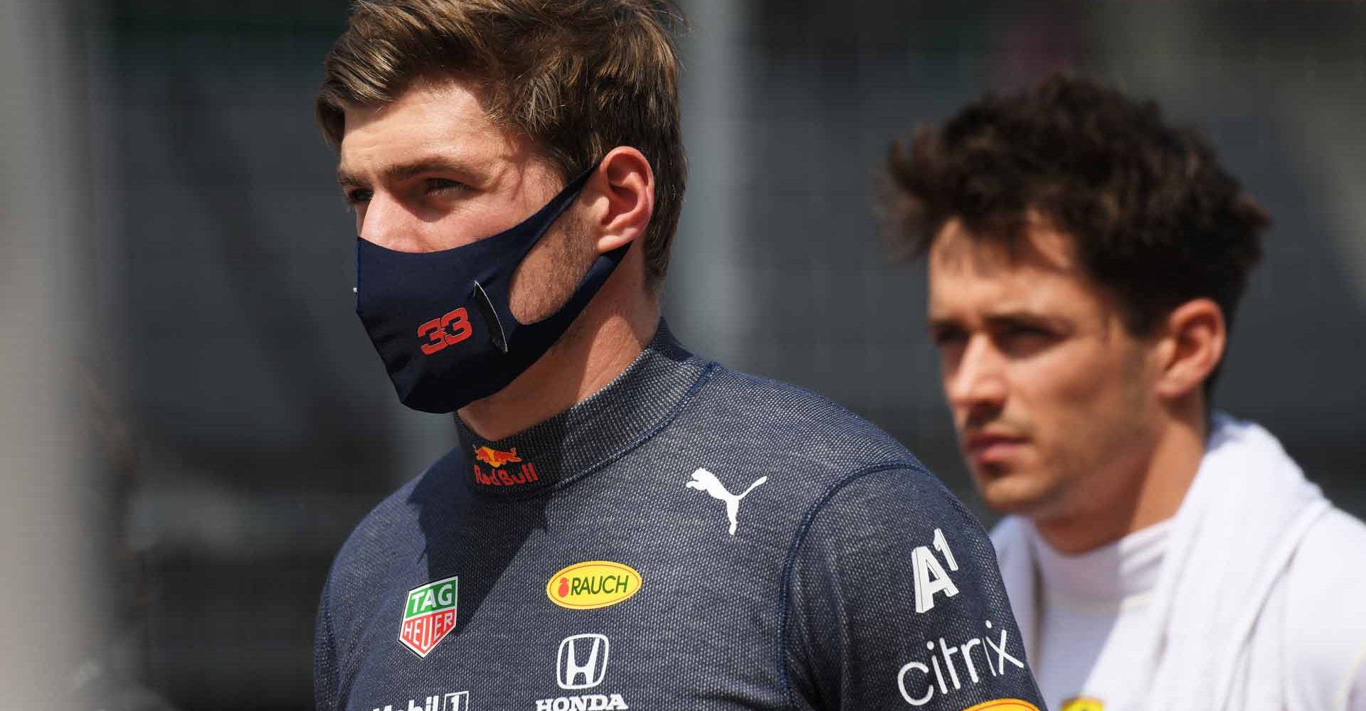 SPIELBERG, AUSTRIA - JULY 04: Max Verstappen of Netherlands and Red Bull Racing prepares to drive on the grid before the F1 Grand Prix of Austria at Red Bull Ring on July 04, 2021 in Spielberg, Austria. (Photo by Christian Bruna - Pool/Getty Images)