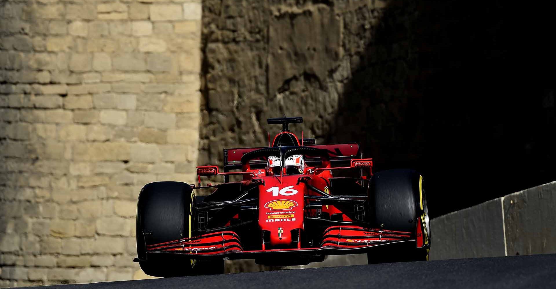 GP AZERBAIJAN F1/2021 - VENERDÌ 04/06/2021 
 credit: @Scuderia Ferrari Press Office Charles Leclerc