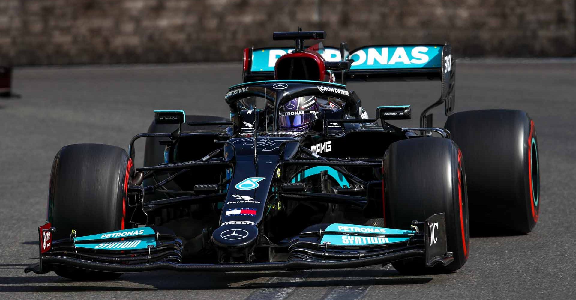 2021 Azerbaijan Grand Prix, Sunday - LAT Images Lewis Hamilton