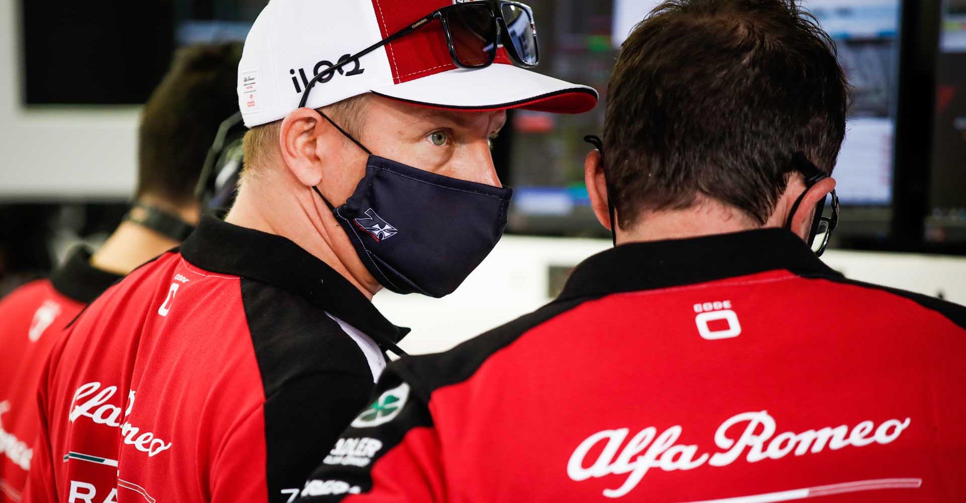 RAIKKONEN Kimi Räikkönen (fin), Alfa Romeo Racing ORLEN C41, portrait during Formula 1 Gulf Air Bahrain Grand Prix 2021 from March 26 to 28, 2021 on the Bahrain International Circuit, in Sakhir, Bahrain - Photo Florent Gooden / DPPI