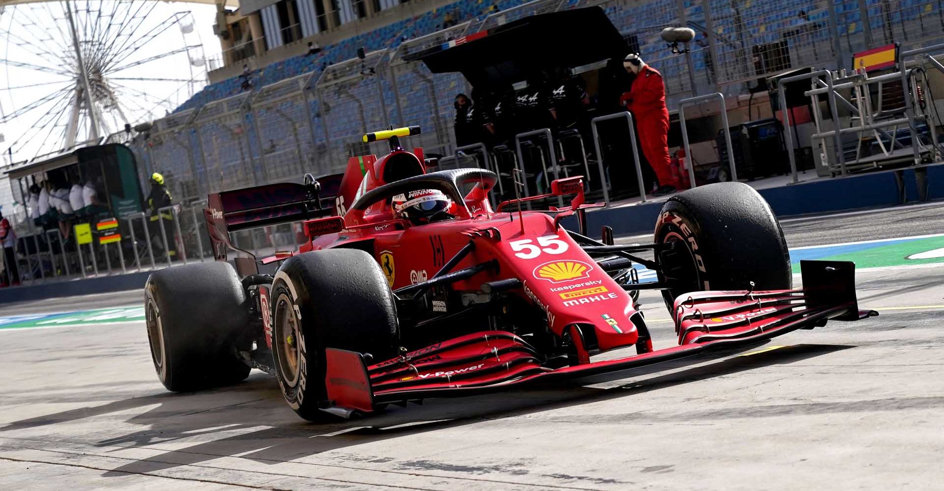 GP BAHRAIN  F1/2021 - SABATO 27/03/2021  
credit: @Scuderia Ferrari Press Office Carlos Sainz Ferrari