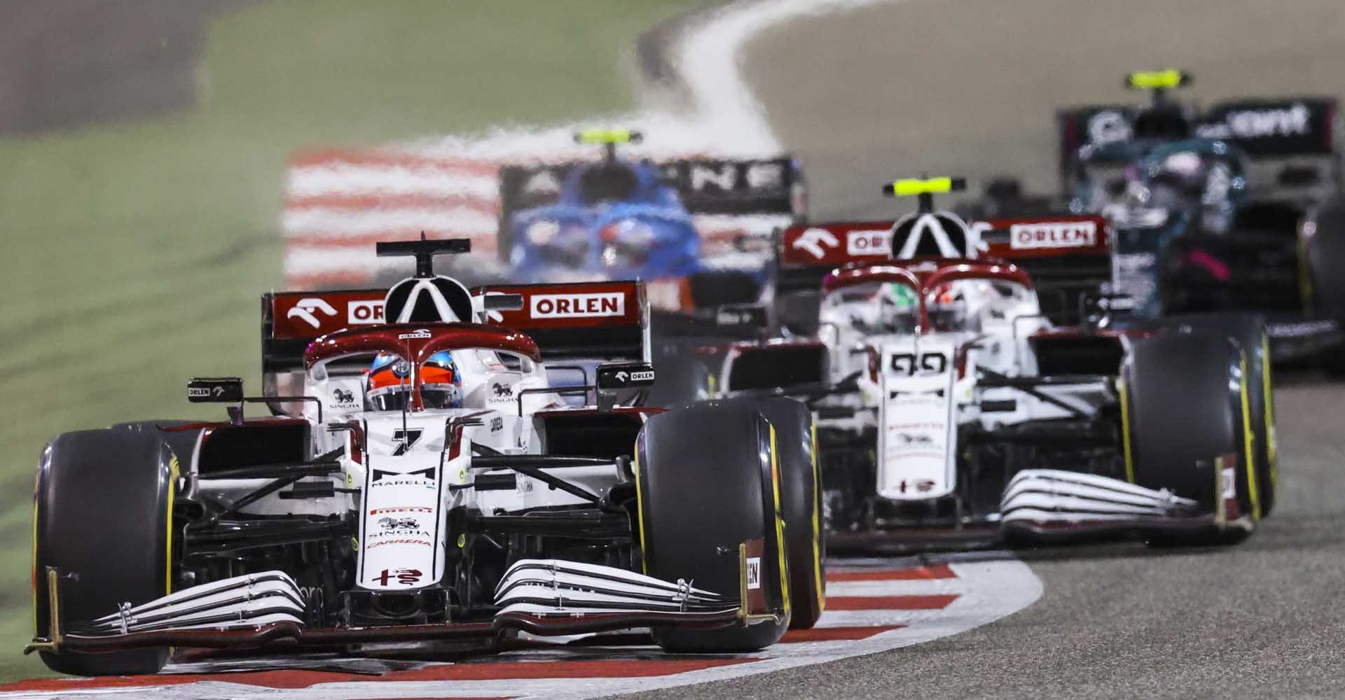 07 RAIKKONEN Kimi Räikkönen (fin), Alfa Romeo Racing ORLEN C41, action during Formula 1 Gulf Air Bahrain Grand Prix 2021 from March 26 to 28, 2021 on the Bahrain International Circuit, in Sakhir, Bahrain - Photo DPPI