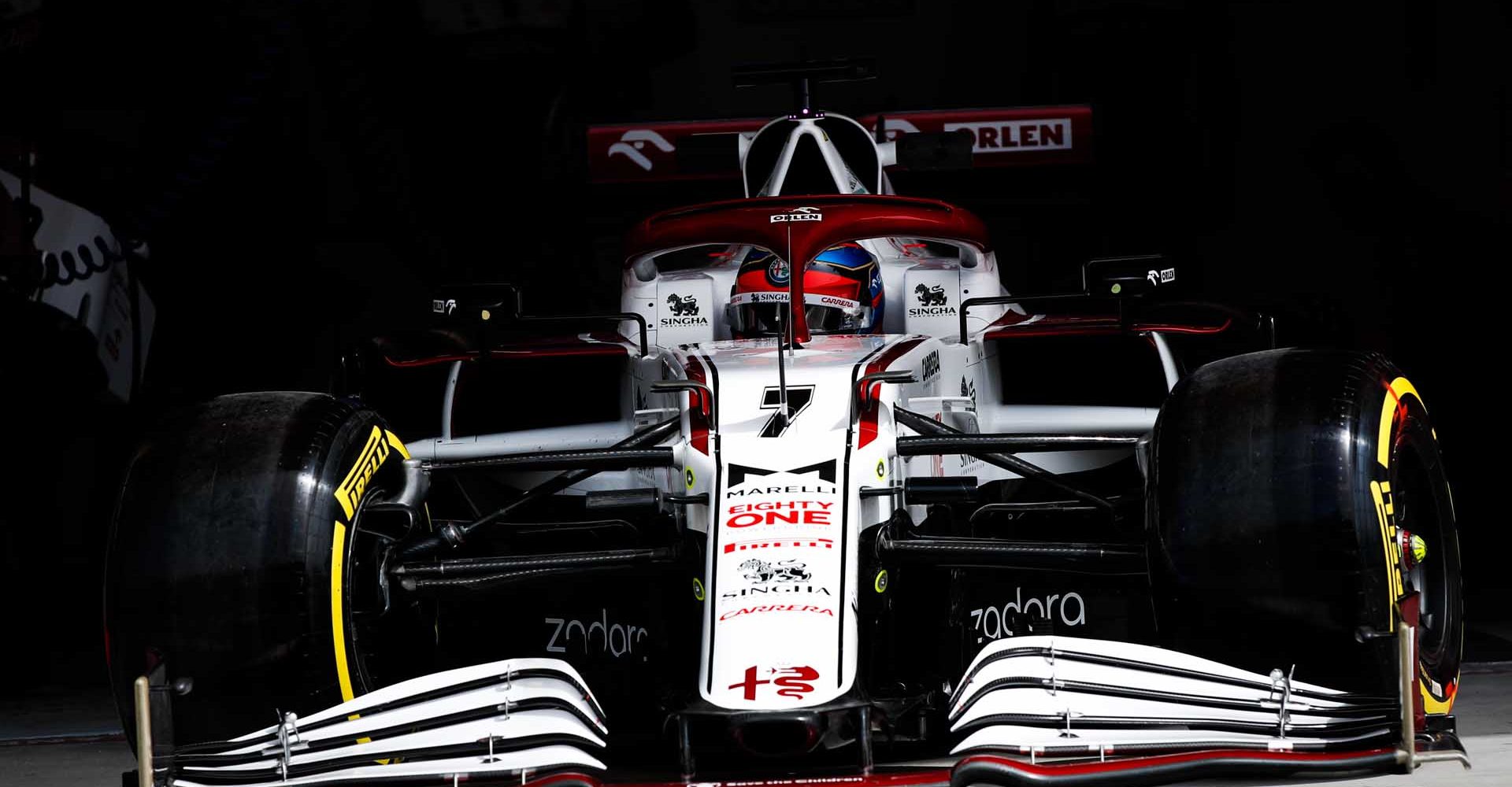 RAIKKONEN Kimi Räikkönen (fin), Alfa Romeo Racing ORLEN C41, action during the Formula 1 Pre-season testing 2020 from March 12 to 14, 2021 on the Bahrain International Circuit, in Sakhir, Bahrain - Photo Florent Gooden / DPPI