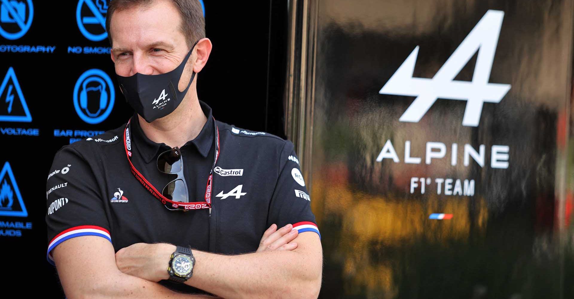 Laurent Rossi (FRA) Alpine Chief Executive Officer.
Formula One Testing, Thursday 11th March 2021. Sakhir, Bahrain.