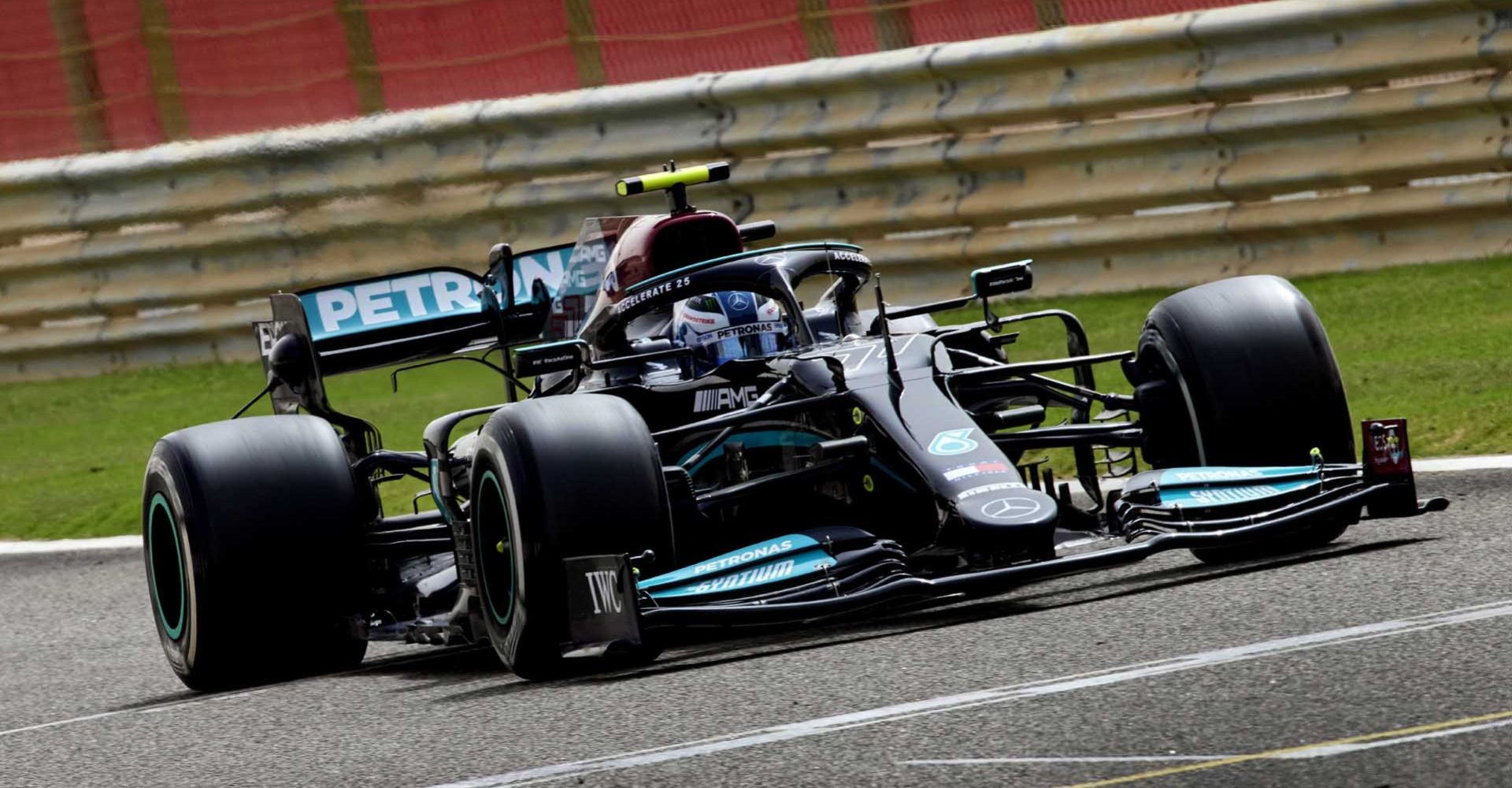 2021 Bahrain Pre-Season Test, Day 1 - Steve Etherington Valtteri Bottas Mercedes