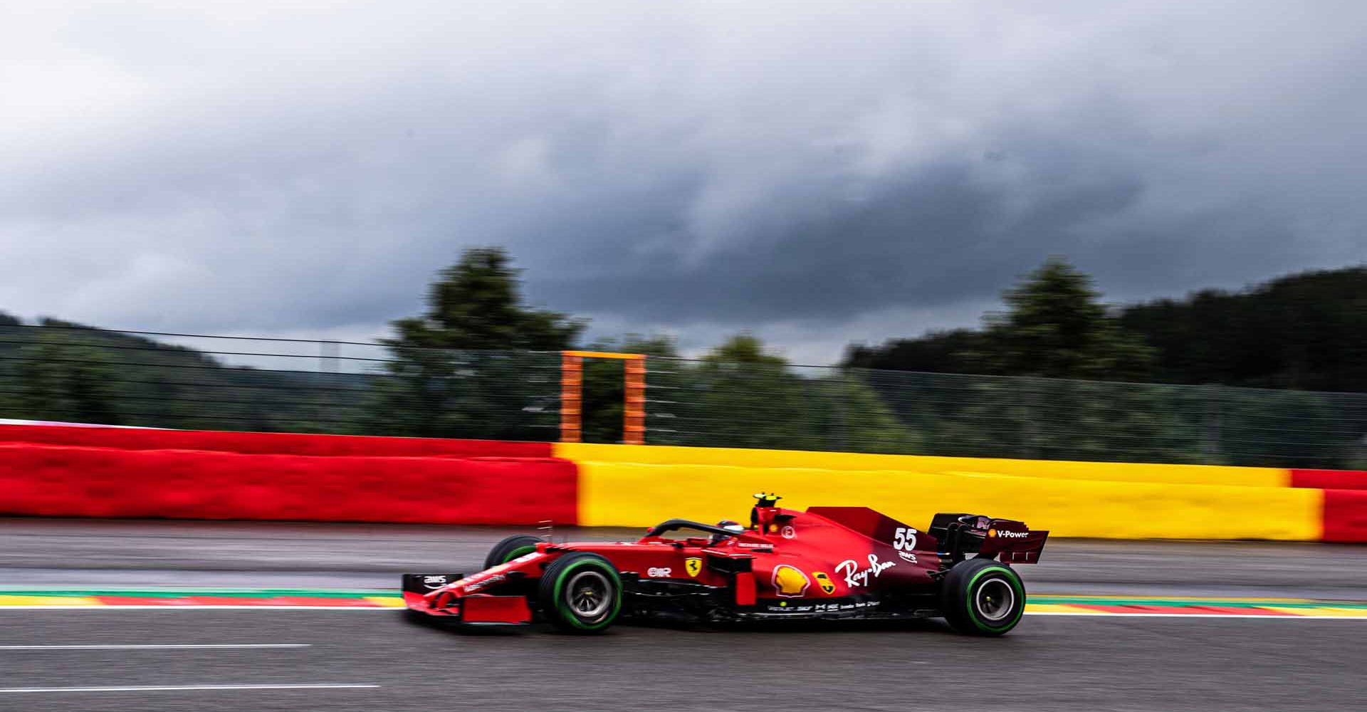 GP BELGIO F1/2021 - SABATO 28/08/2021 
credit: @Scuderia Ferrari Press Office Carlos Sainz