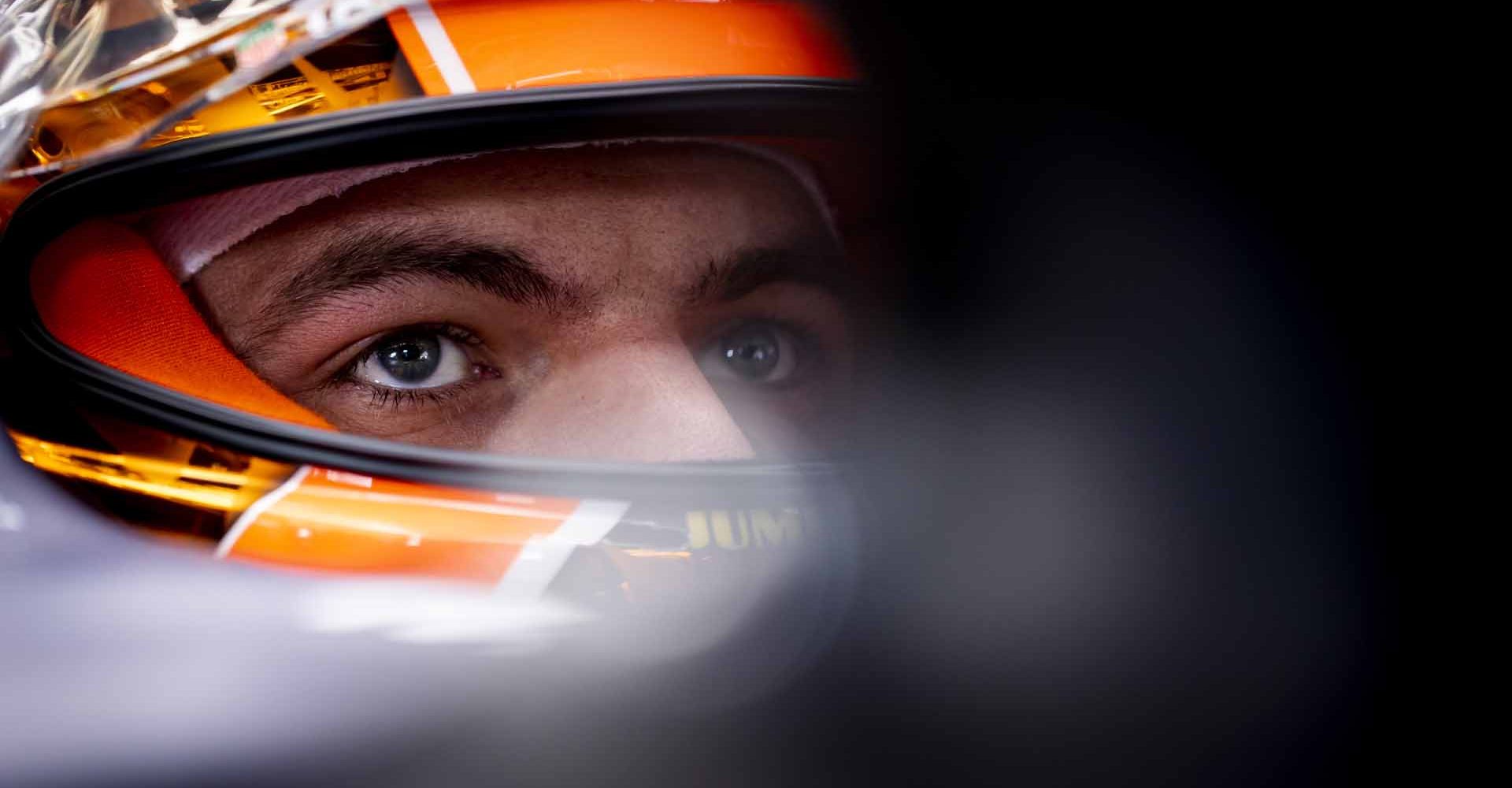 Max Verstappen of Netherlands and Red Bull Racing is pictured in the garage during practice for the Belgian Formula One Grand Prix at Circuit de Spa-Francorchamps on August 27, 2021 in Spa-Francorchamps, Belgium. (Photograph by Vladimir Rys) // SI202108270429 // Usage for editorial use only //