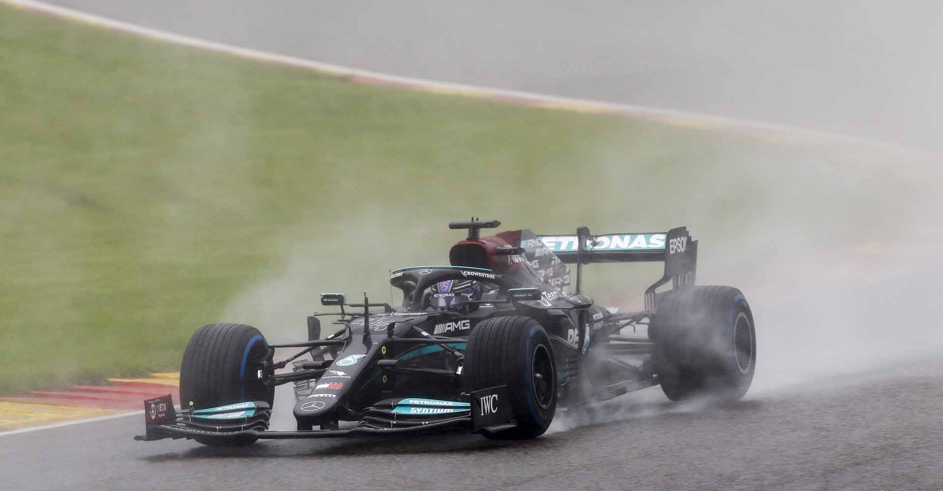 2021 Belgian Grand Prix, Sunday - Jiri Krenek Lewis Hamilton Mercedes