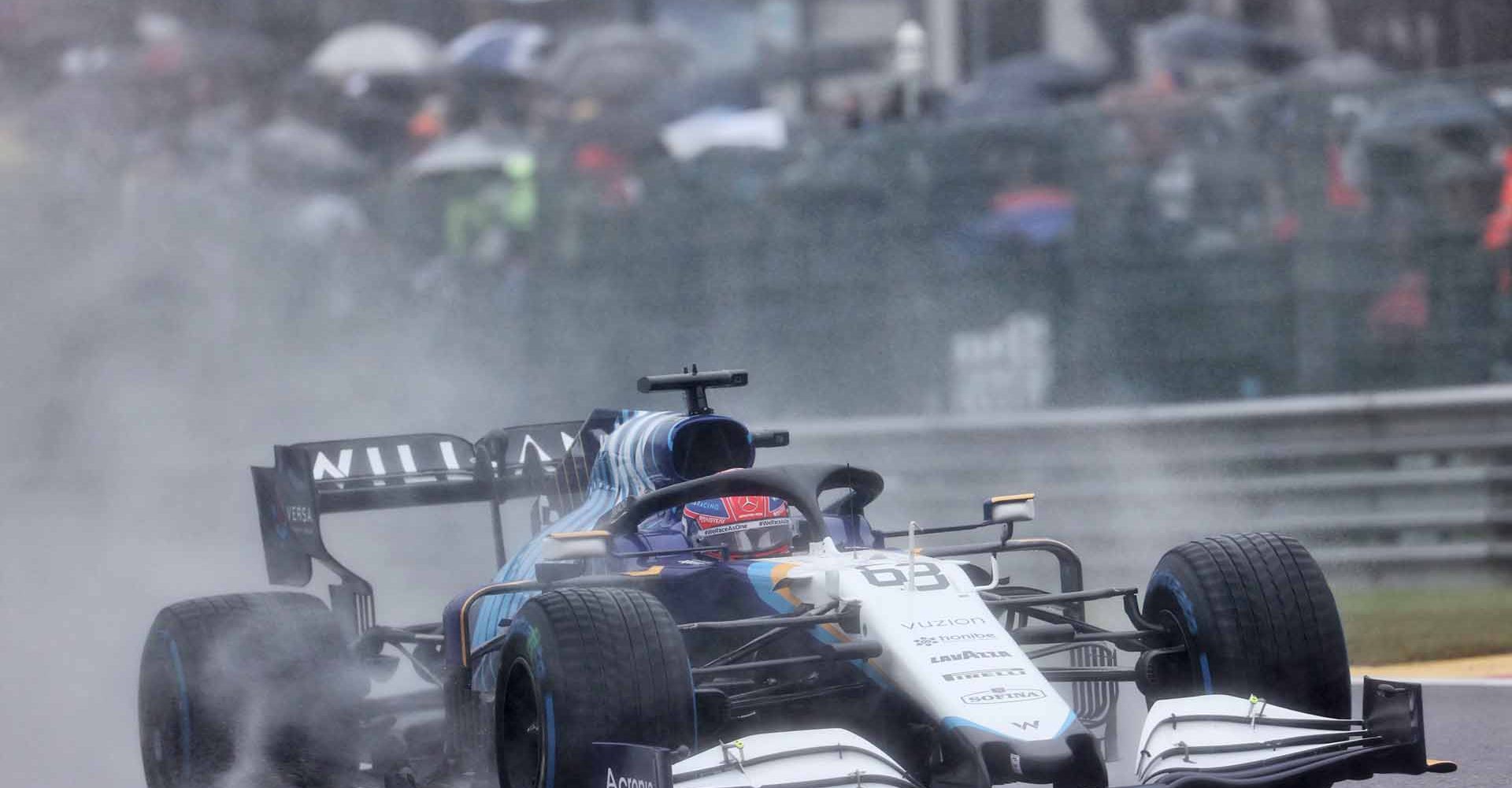 George Russell (GBR) Williams Racing FW43B.
Belgian Grand Prix, Sunday 29th August 2021. Spa-Francorchamps, Belgium.