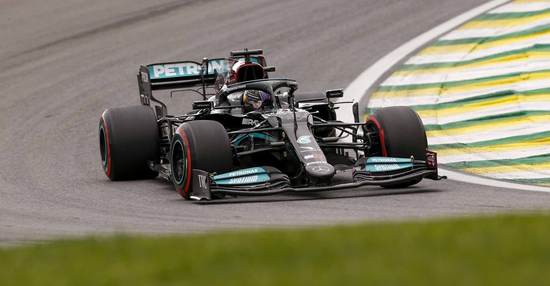 2021 Sao Paulo Grand Prix, Friday - Jiri Krenek Lewis Hamilton Mercedes