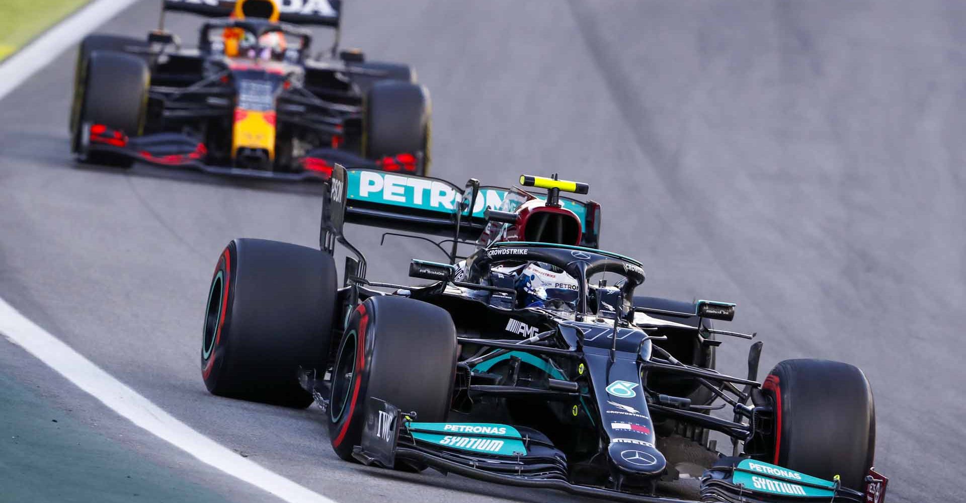 2021 Sao Paulo Grand Prix, Saturday - Wolfgang Wilhelm Valtteri Bottas & Max Verstappen