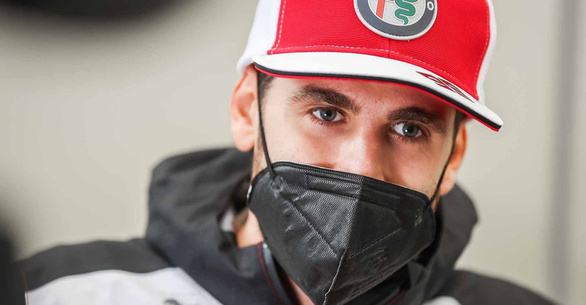 GIOVINAZZI Antonio (ita), Alfa Romeo Racing ORLEN C41, portrait during the Formula 1 Heineken Grande Premio De Sao Paulo 2021, Sao Paulo Grand Prix, 19th round of the 2021 FIA Formula One World Championship from November 12 to 14, 2021 on the Interlagos Circuit, in Sao Paulo, Brazil - Photo Antonin Vincent / DPPI