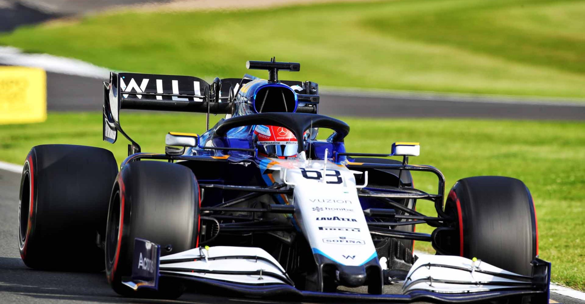 George Russell (GBR) Williams Racing FW43B.
British Grand Prix, Friday 16th July 2021. Silverstone, England.