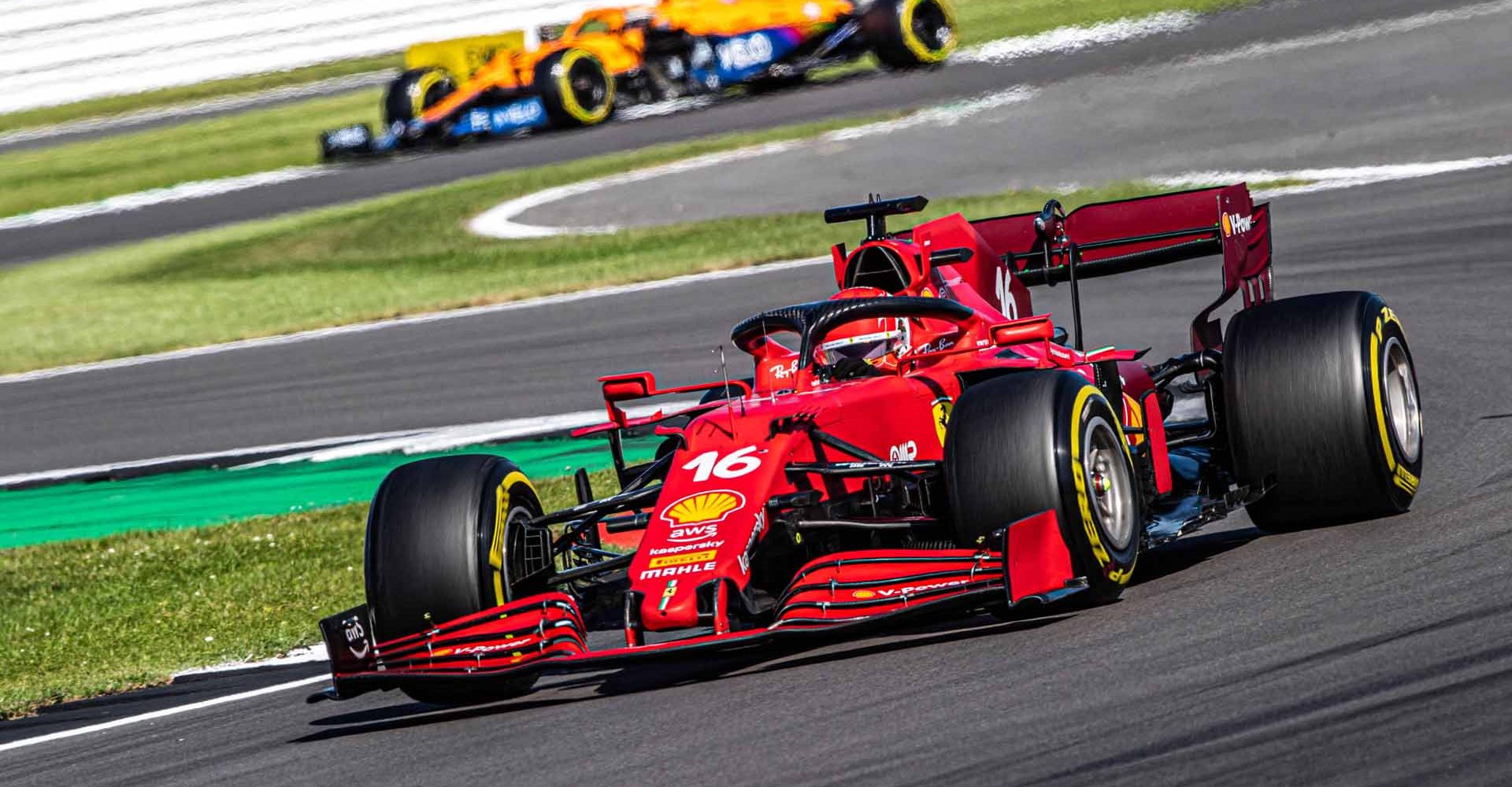 GP GRAN BRETAGNA F1/2021 - SABATO 17/07/2021 
 credit: @Scuderia Ferrari Press Office Charles Leclerc