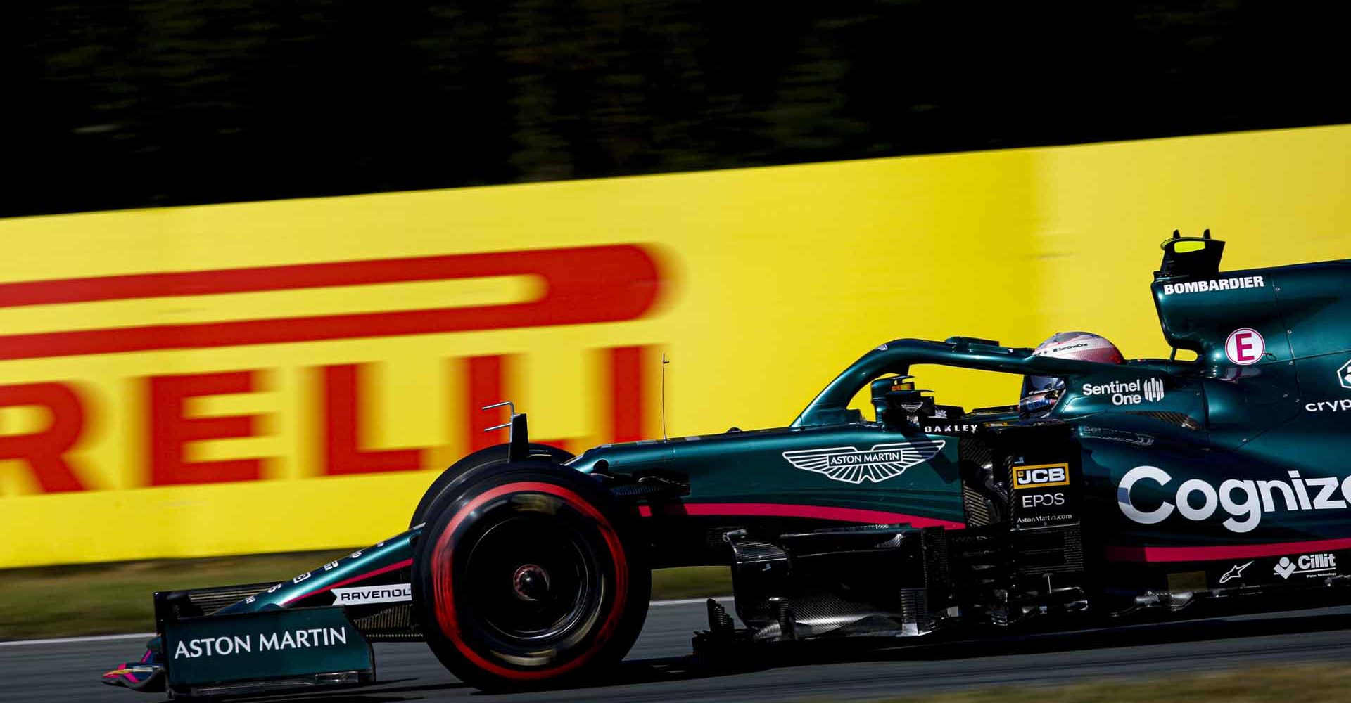 Action, Pirelli, Circuit Zandvoort, GP2113a, F1, GP, Netherlands
Sebastian Vettel, Aston Martin AMR21