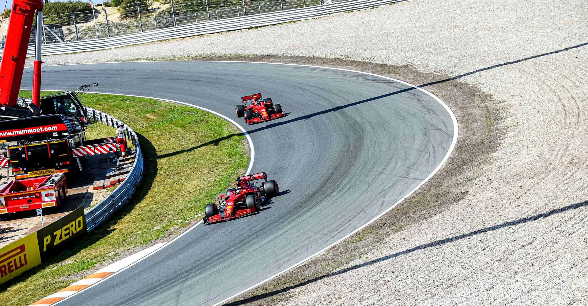 GP OLANDA F1/2021 - DOMENICA 05/09/2021 
credit: @Scuderia Ferrari Press Office Charles Leclerc Carlos Sainz