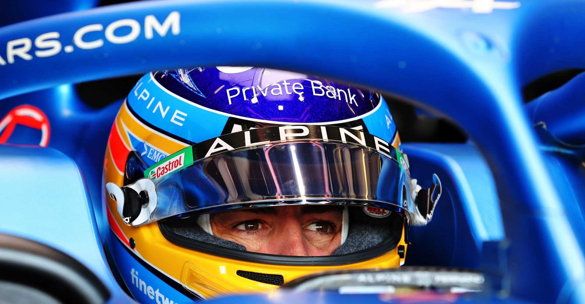 Fernando Alonso (ESP) Alpine F1 Team A521.
Emilia Romagna Grand Prix, Friday 16th April 2021. Imola, Italy.