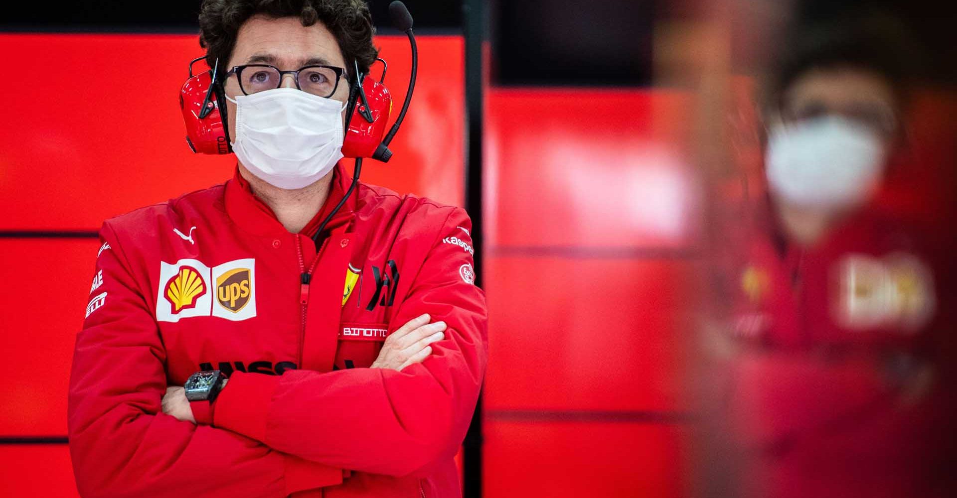 FERRARI F1 GP EMILA ROMAGNA - 18/04/2021 
credit: @Scuderia Ferrari Press Office Mattia Binotto